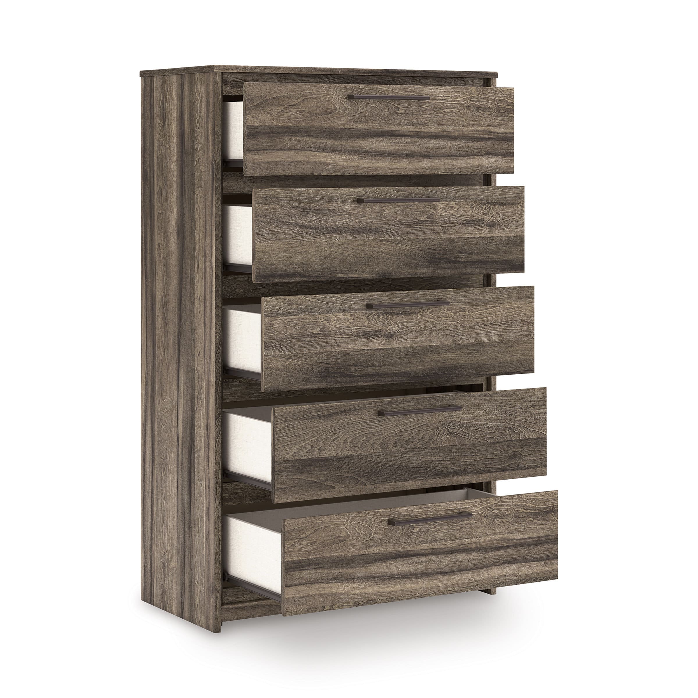 Elbrim MDF Panel Platform Storage Bedroom Set