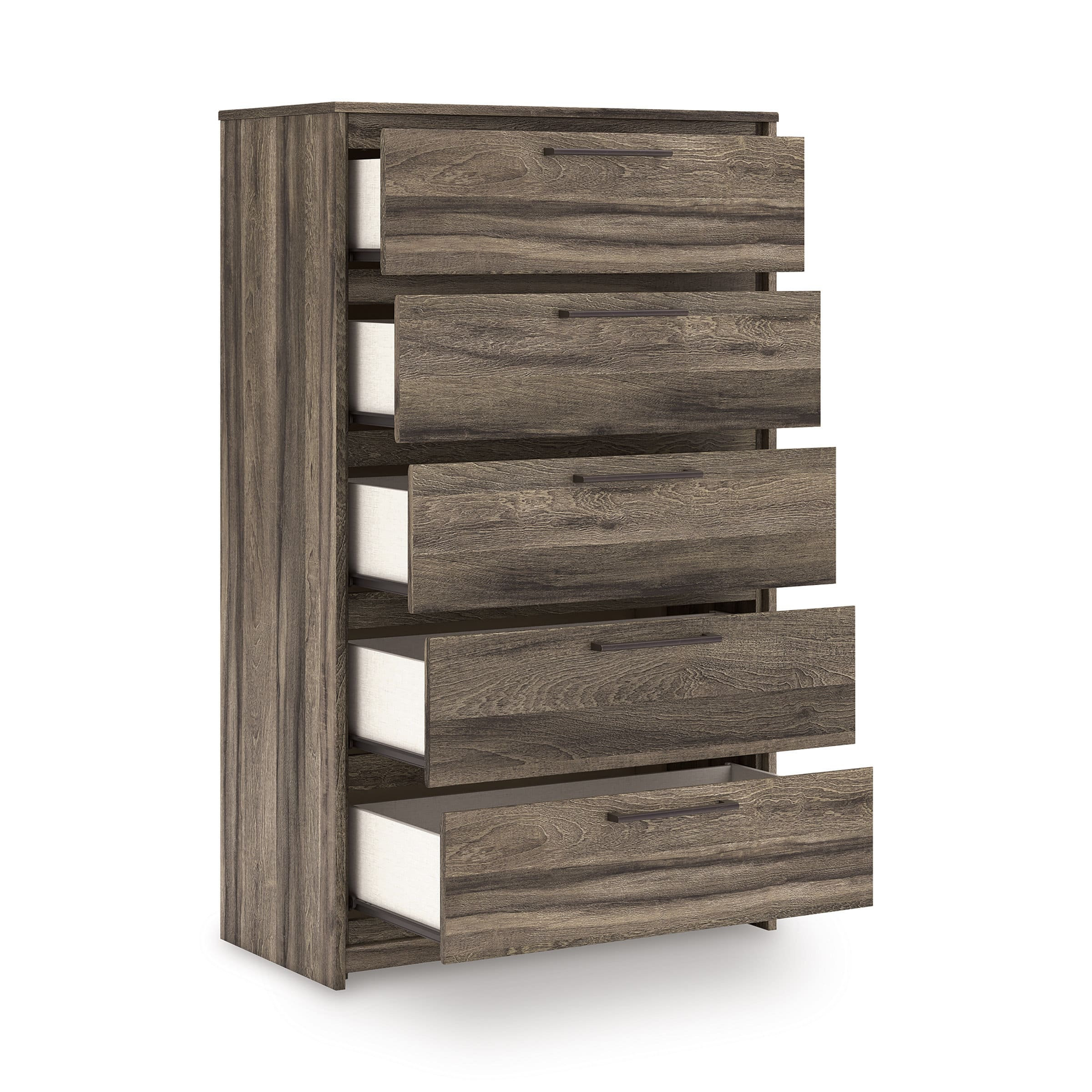 Elbrim MDF Panel Storage Bedroom Set w/6 Drawers