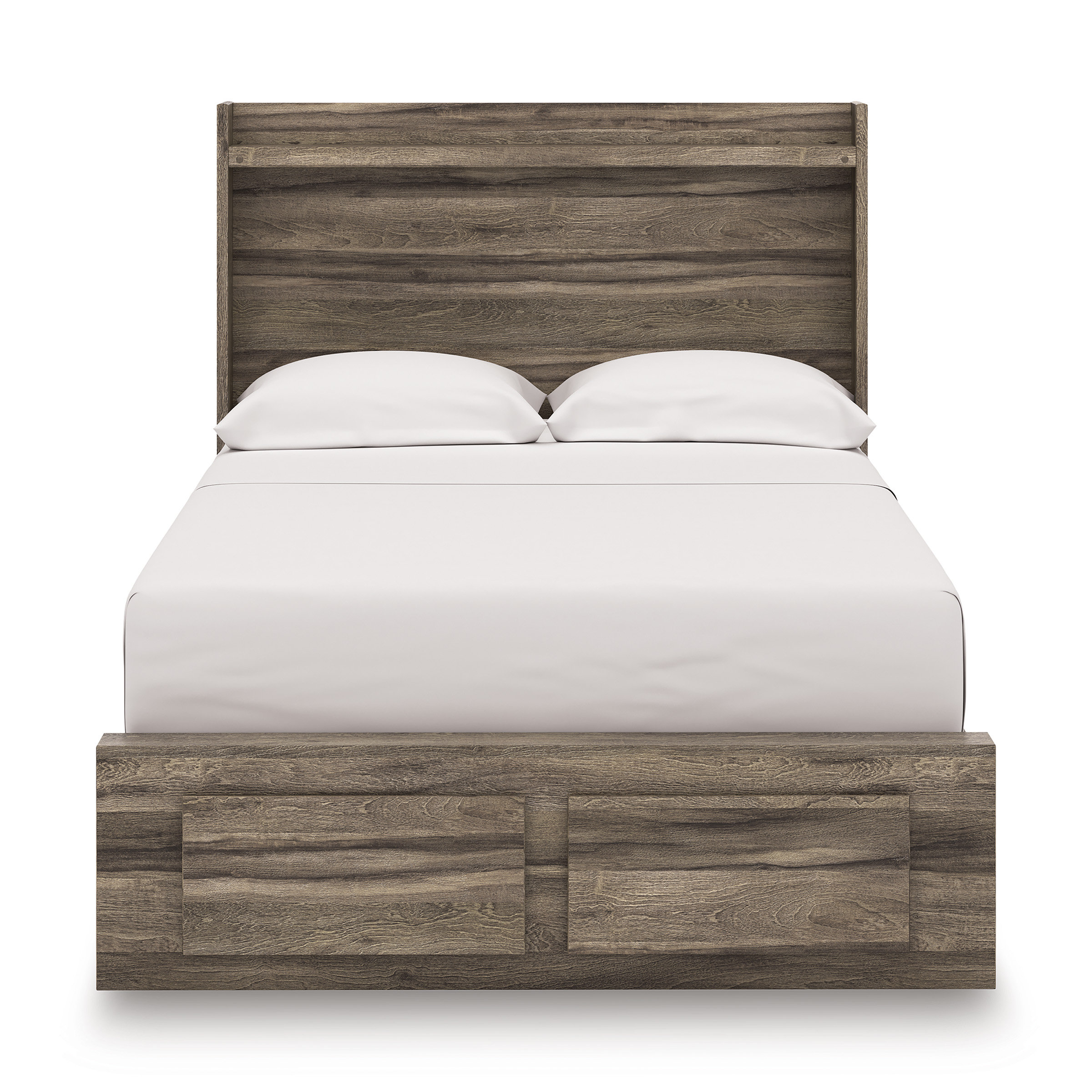 Elbrim MDF Panel Platform Storage Bedroom Set