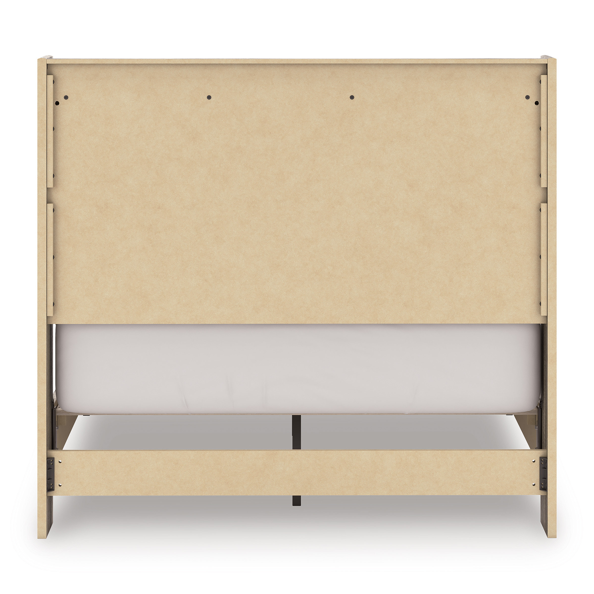 Elbrim MDF Panel Platform Storage Bedroom Set