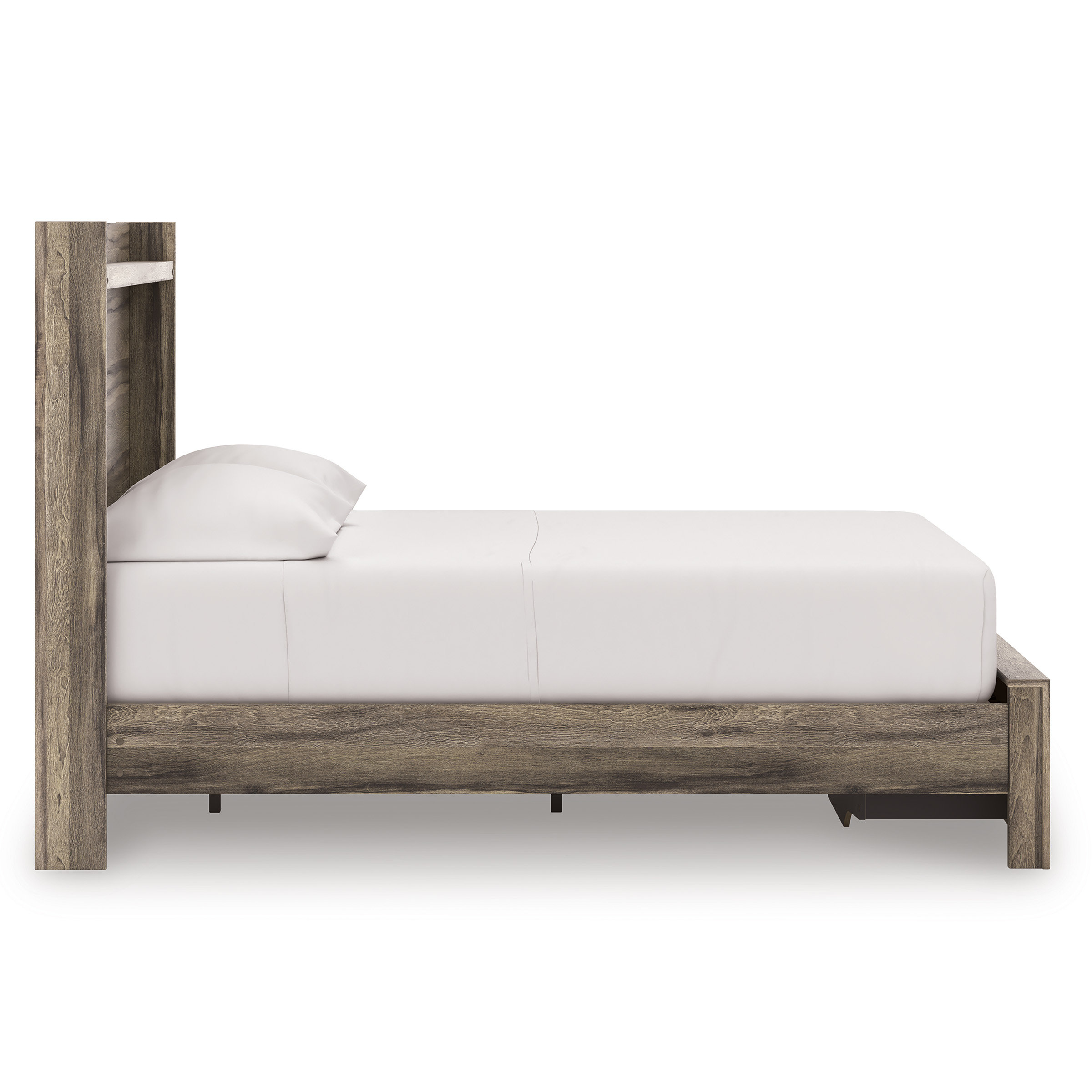 Elbrim MDF Panel Platform Storage Bedroom Set