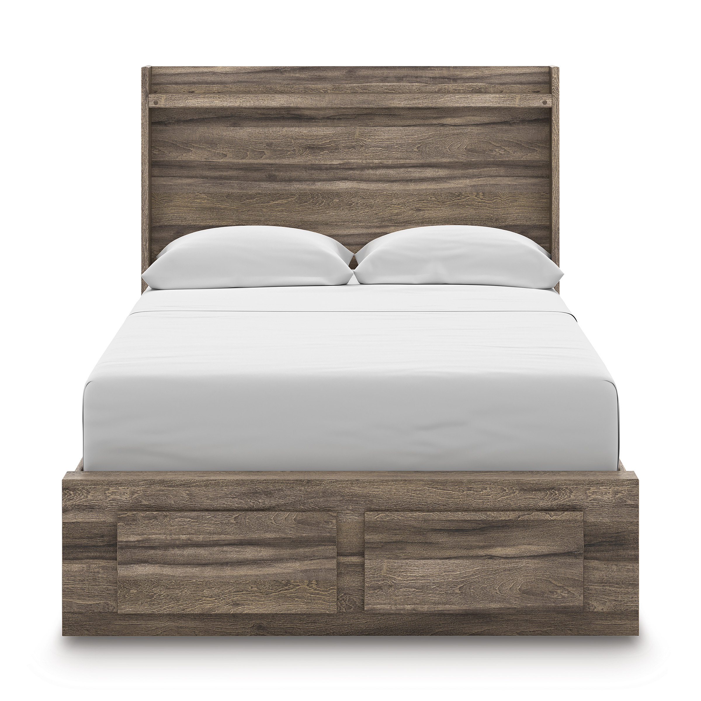 Elbrim MDF Panel Storage Bedroom Set w/6 Drawers