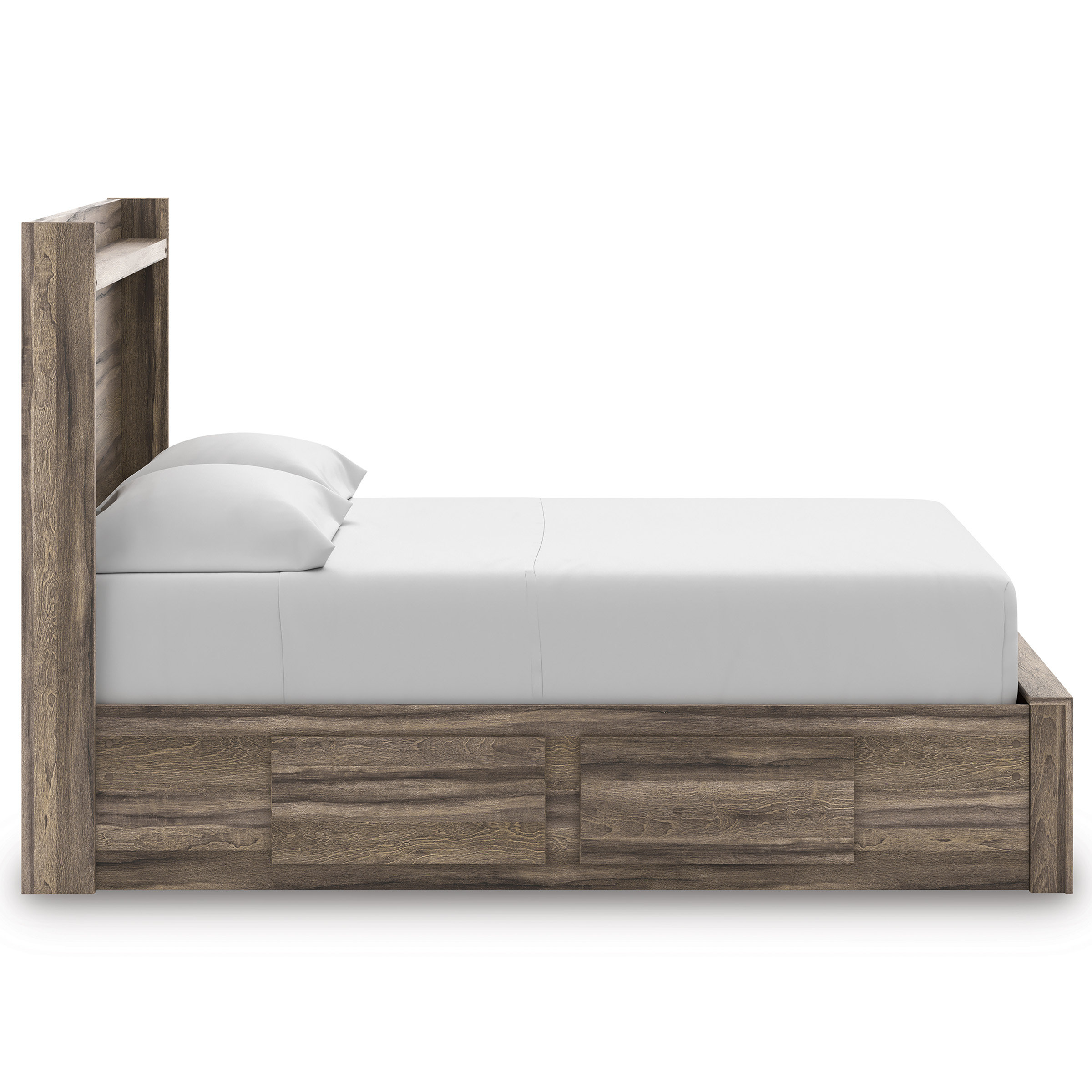 Elbrim MDF Panel Storage Bedroom Set w/6 Drawers