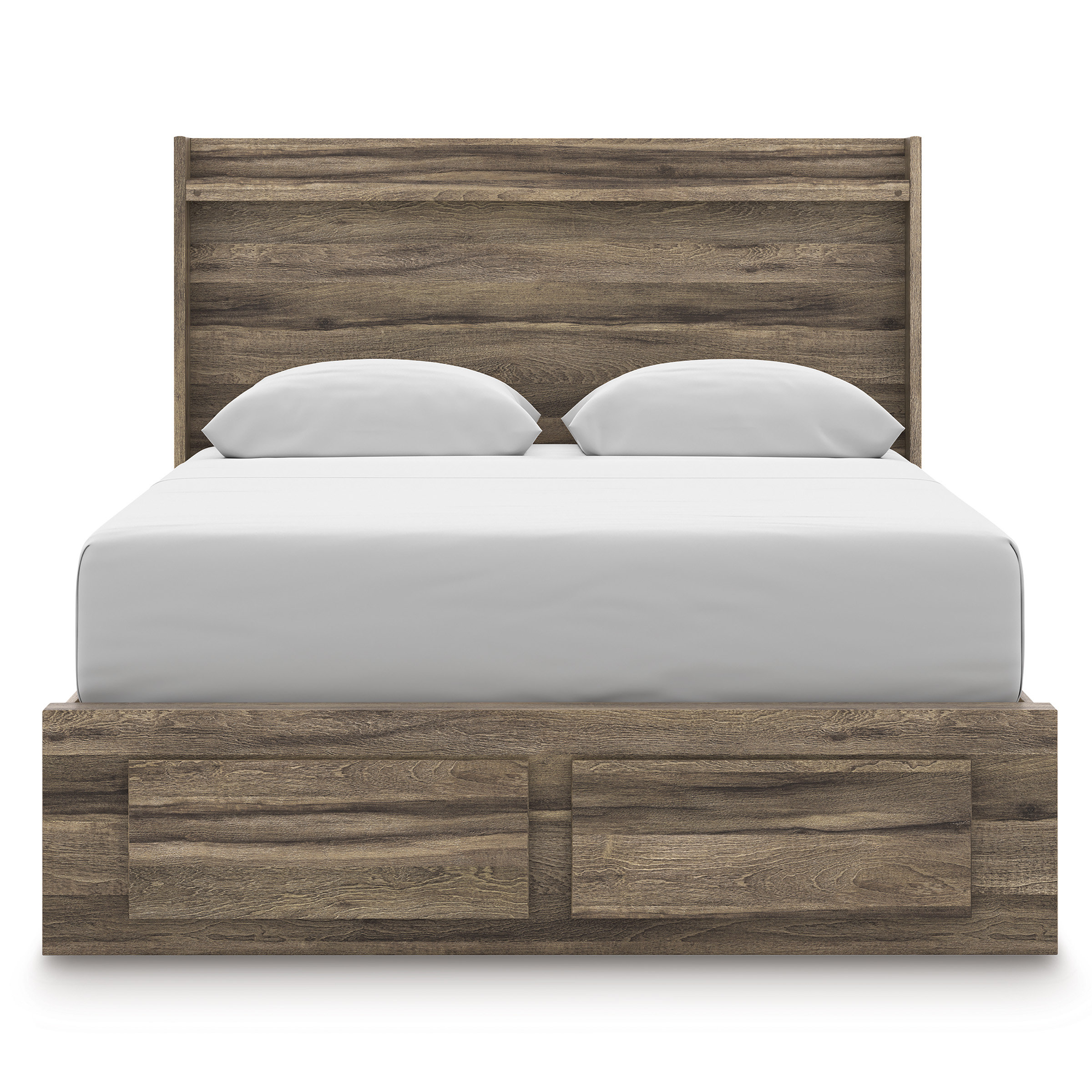Elbrim MDF Panel Storage Bedroom Set w/6 Drawers