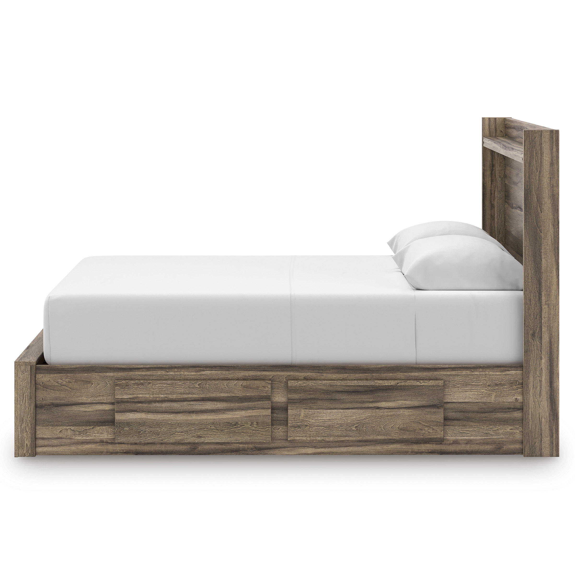 Elbrim MDF Panel Storage Bedroom Set w/6 Drawers