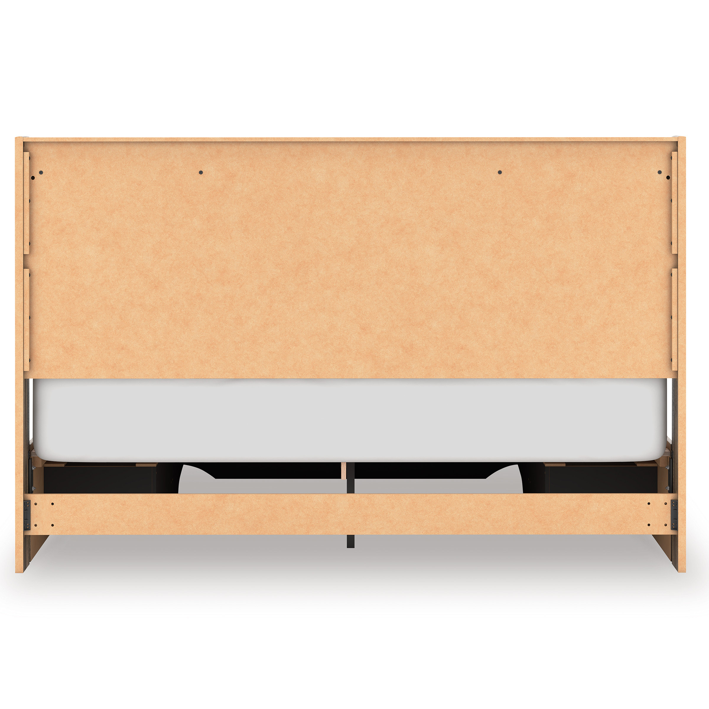 Elbrim MDF Panel Storage Bed w/6 Drawers, King Size