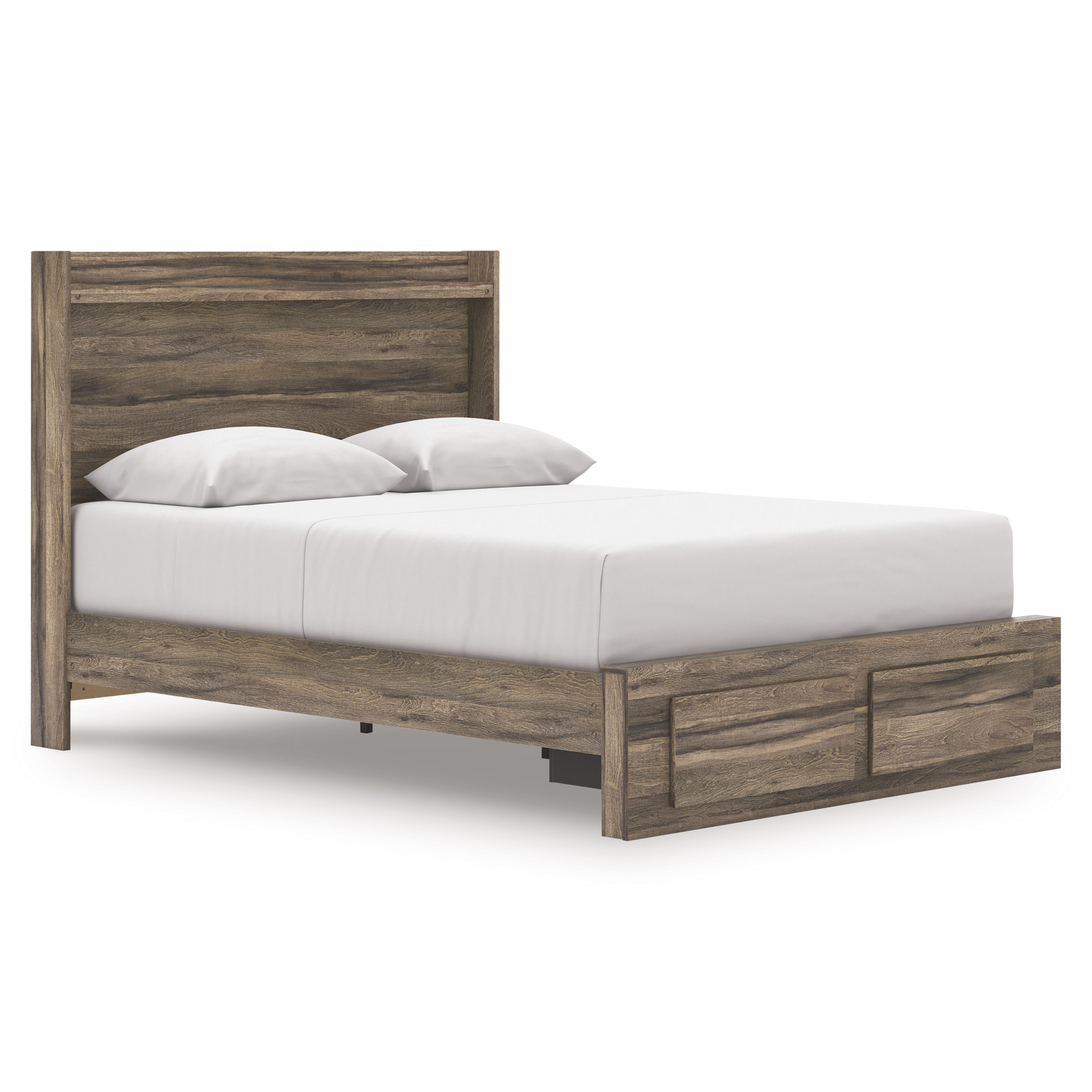 Elbrim MDF Panel Platform Storage Bedroom Set