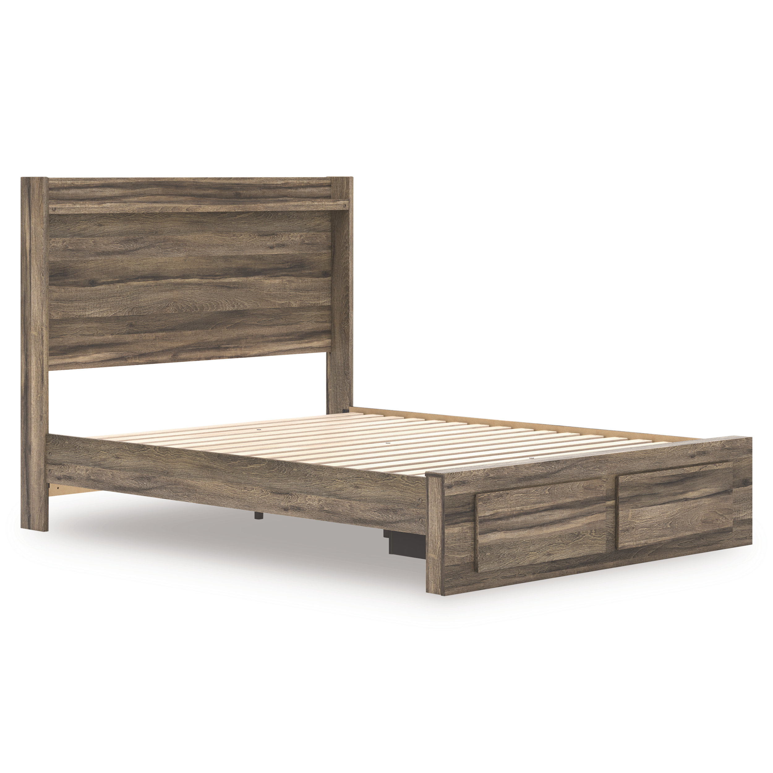 Elbrim MDF Panel Platform Storage Bedroom Set