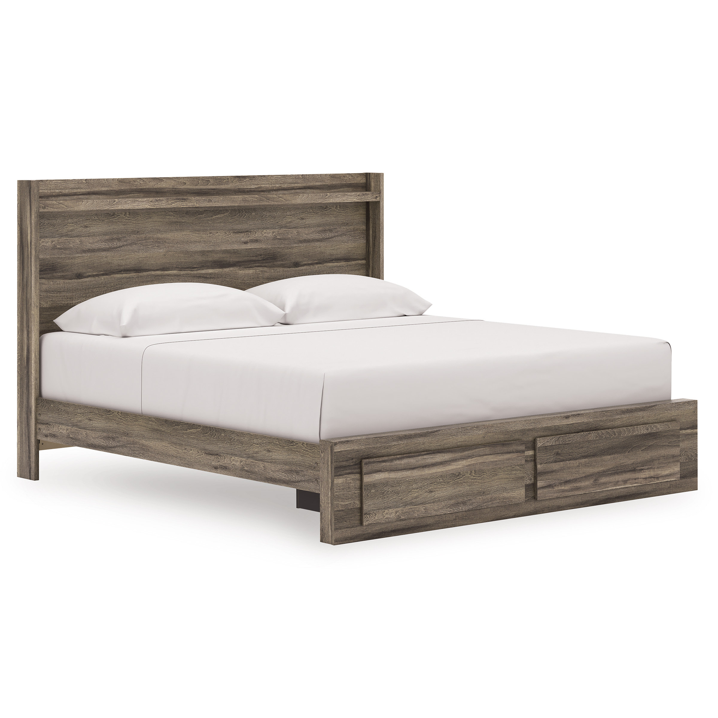 Elbrim MDF Panel Platform Storage Bedroom Set