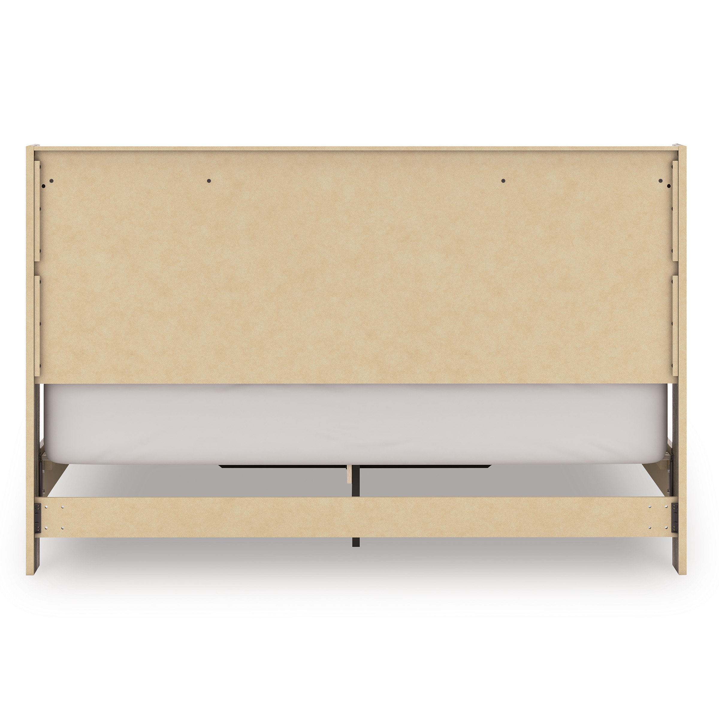 Elbrim MDF Panel Platform Storage Bedroom Set