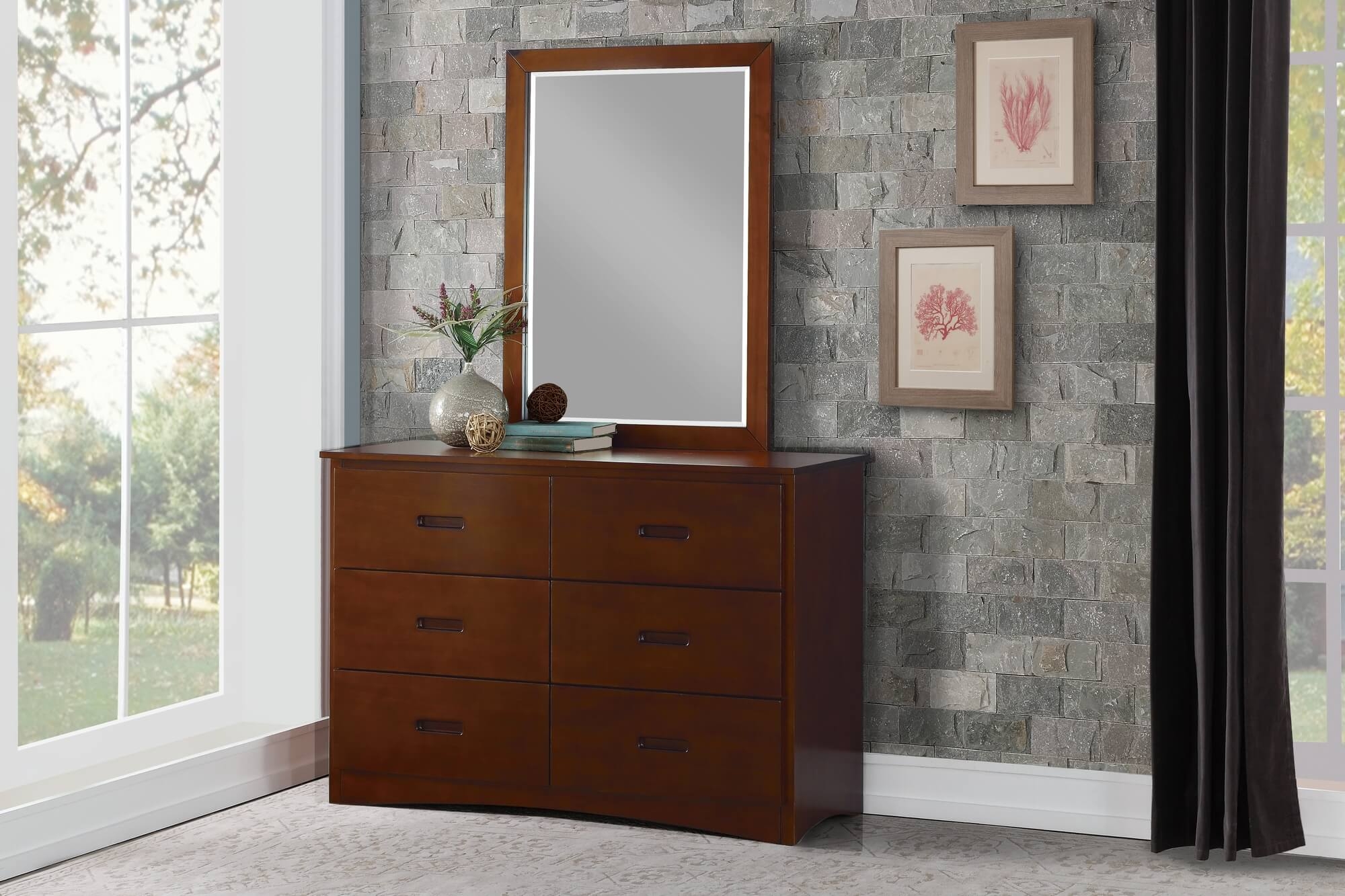 Rowe Wood/Wood Veneer Dresser
