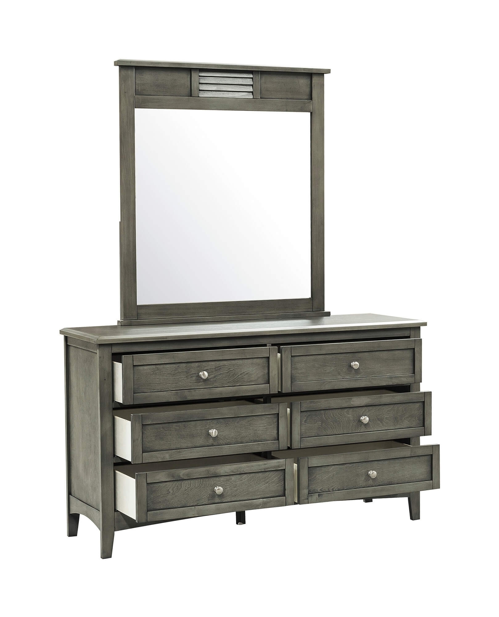 Garcia Wood/Wood Veneer Panel Youth Bedroom Set