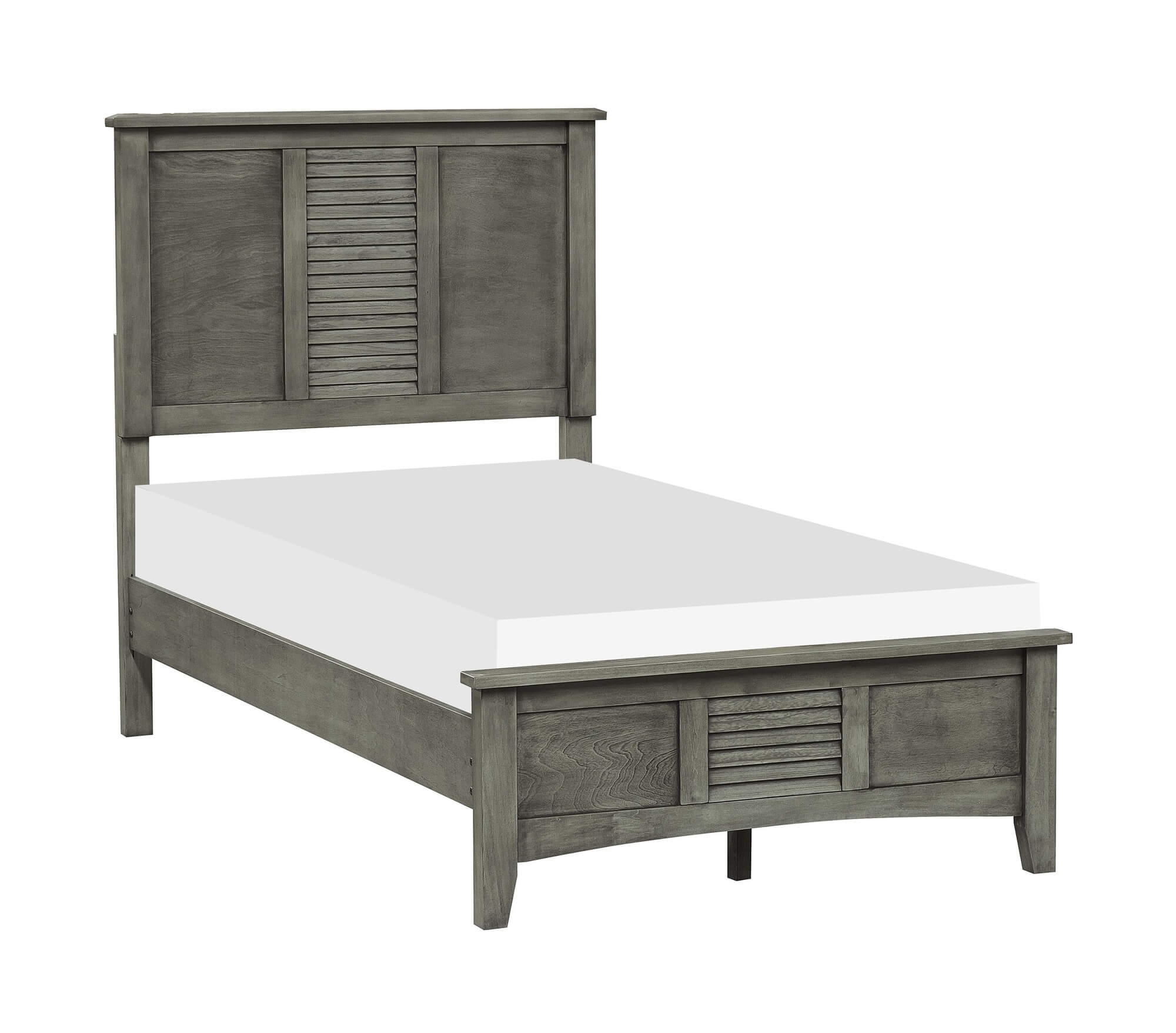 Garcia Wood/Wood Veneer Panel Youth Bedroom Set