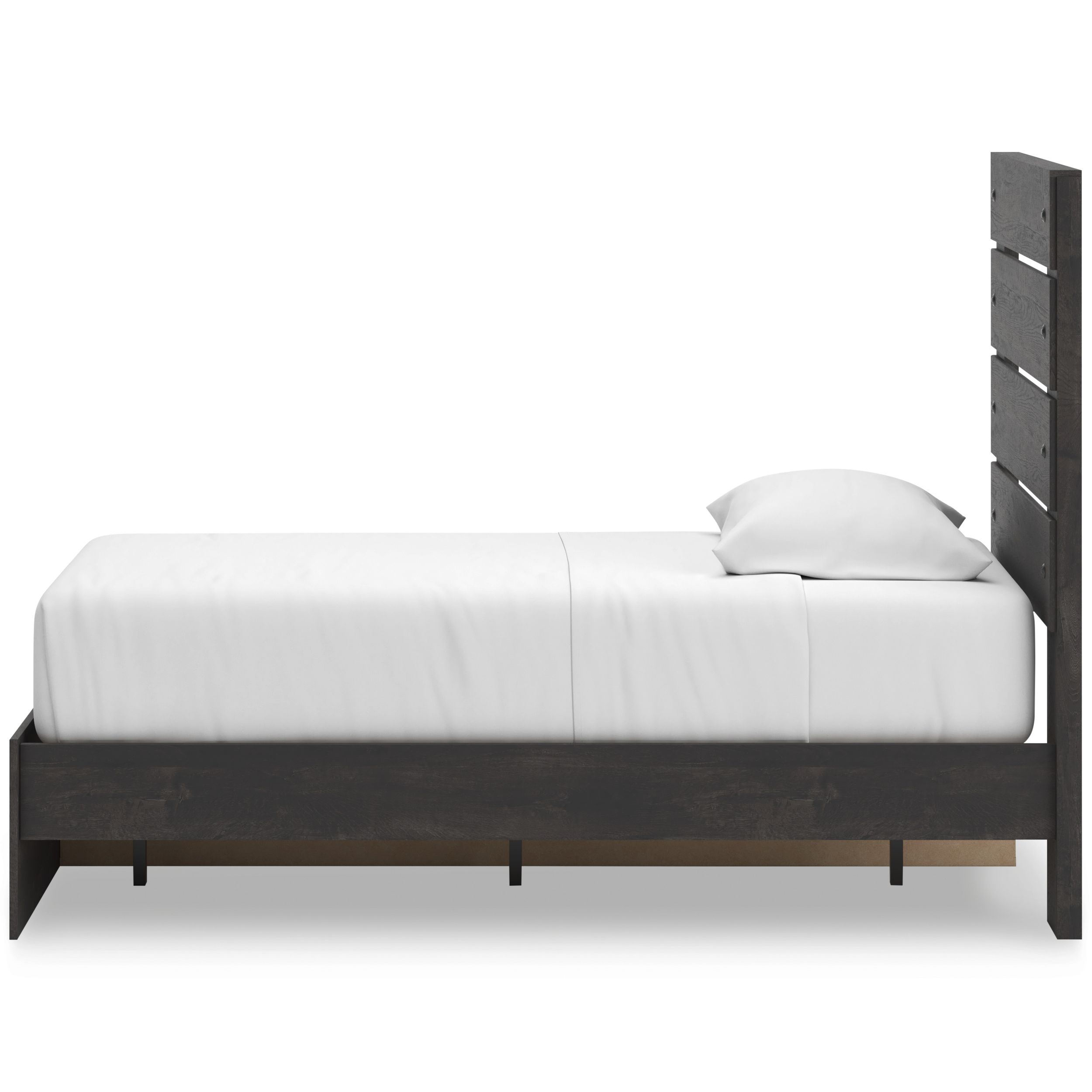 Hollivern MDF Panel Bed w/2 Drawers