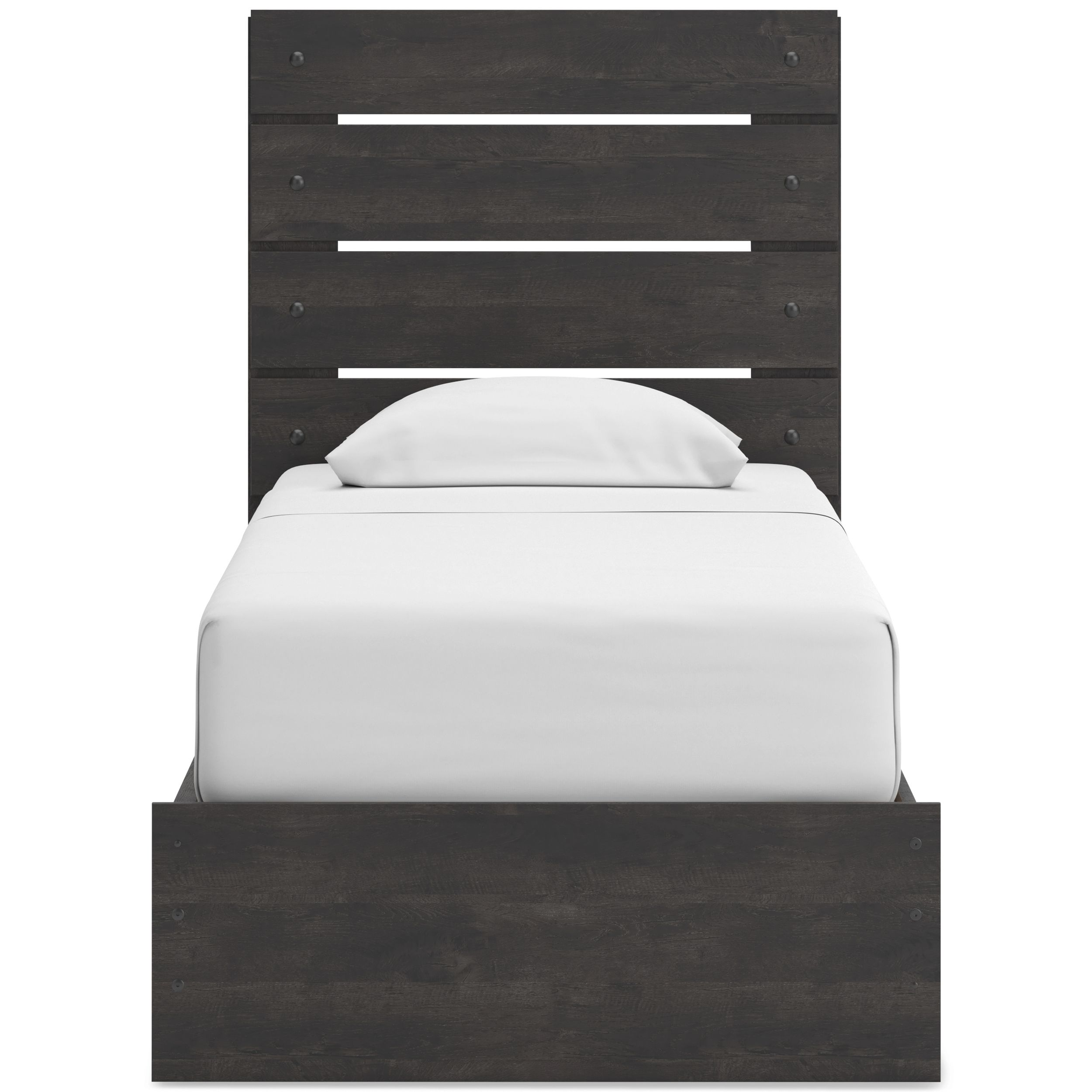 Hollivern MDF Panel Bed w/4 Drawers
