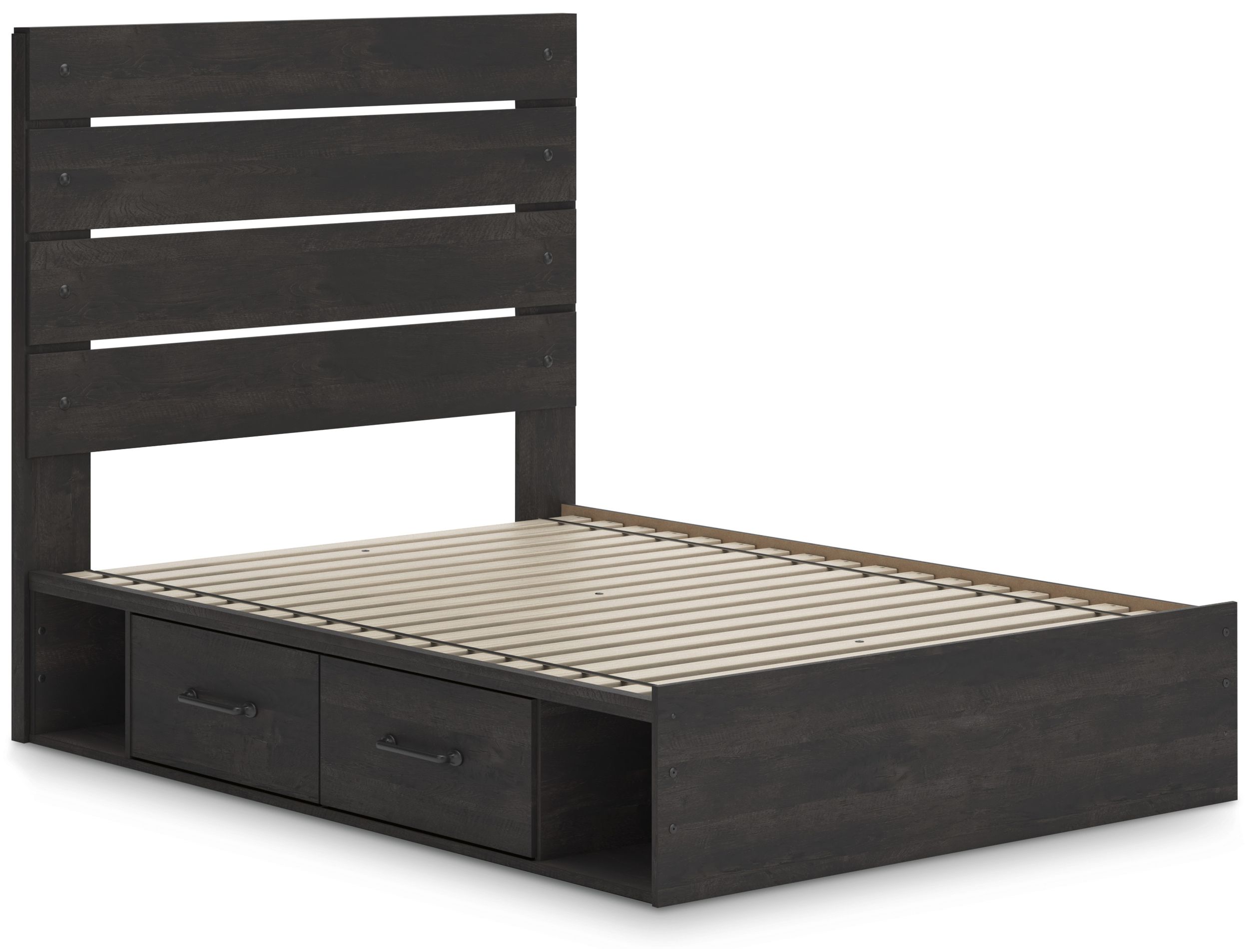Hollivern MDF Panel Bedroom Set w/4 Drawers
