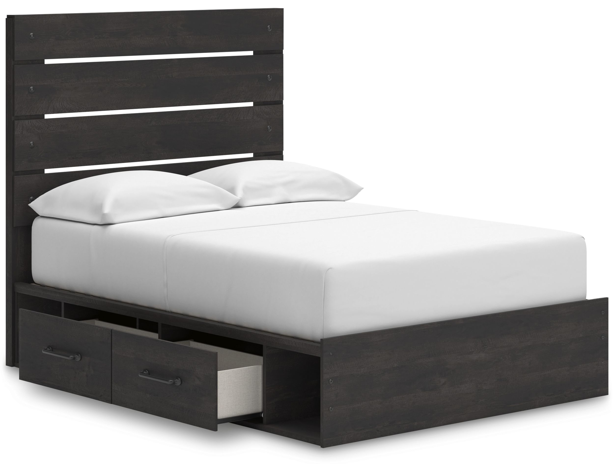 Hollivern MDF Panel Bedroom Set w/4 Drawers