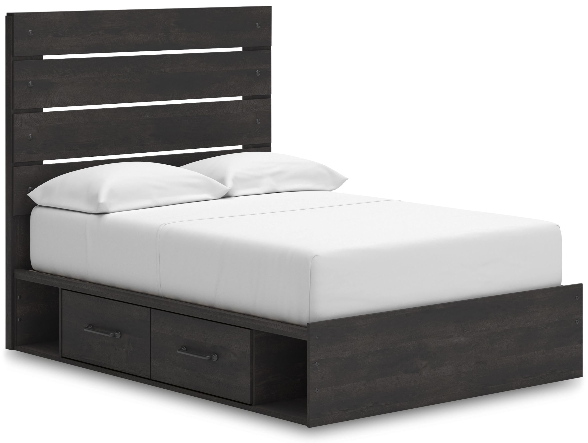 Hollivern MDF Panel Bedroom Set w/4 Drawers