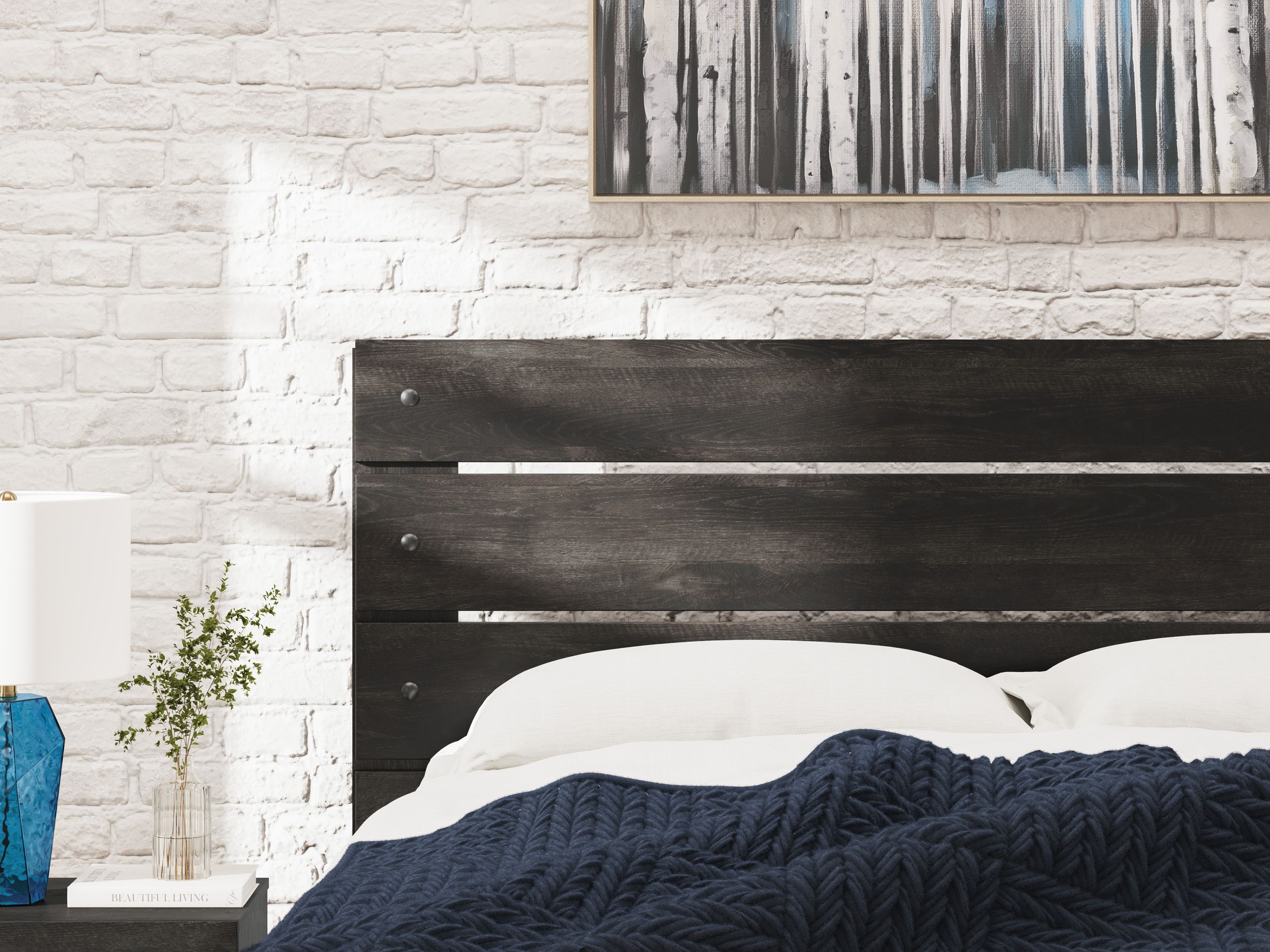 Hollivern MDF Panel Bedroom Set