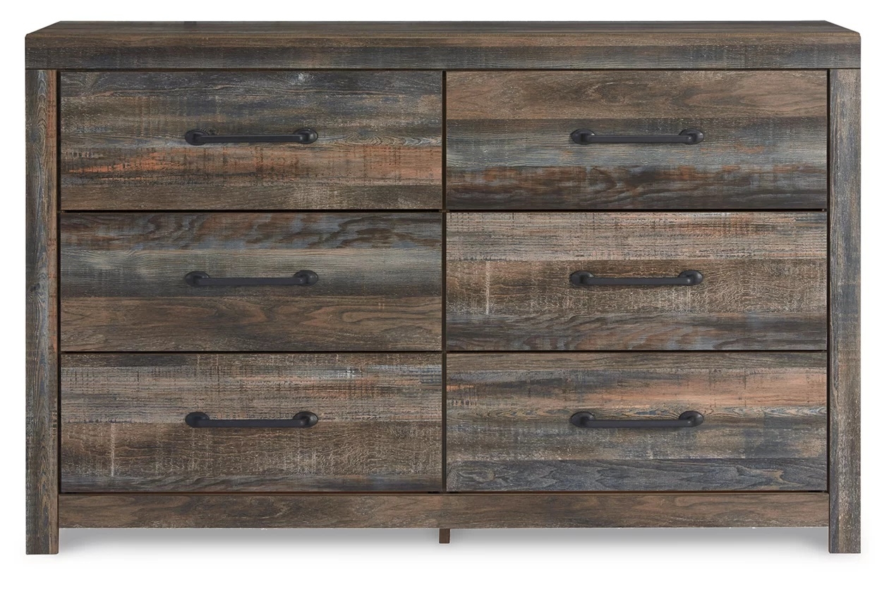 Ashley SM Drystan Wood Double Dresser w/6 Drawers