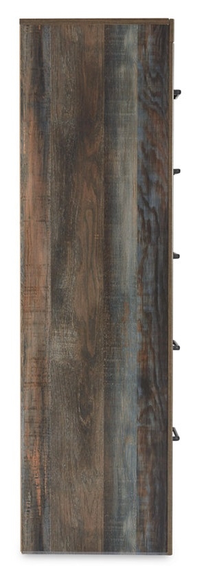 Ashley SM Drystan Wood Panel Bedroom Set w/LED Light