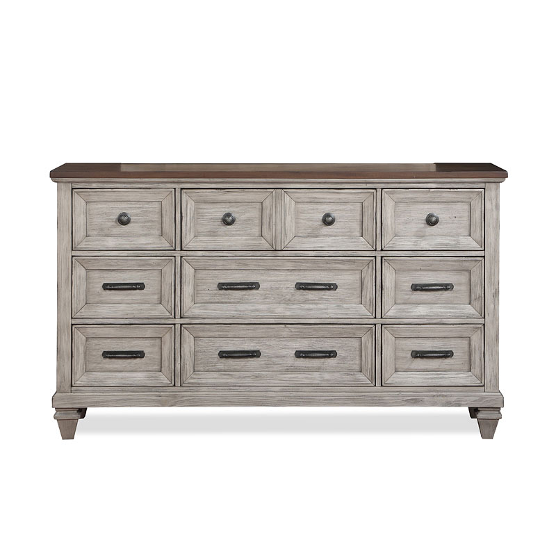 New Classic Furniture Rustic Grey Dresser