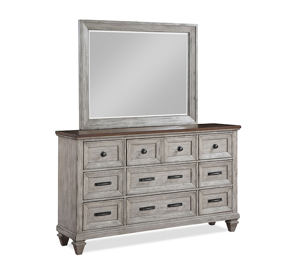 SM Mariana Wood Dresser w/9 Drawers