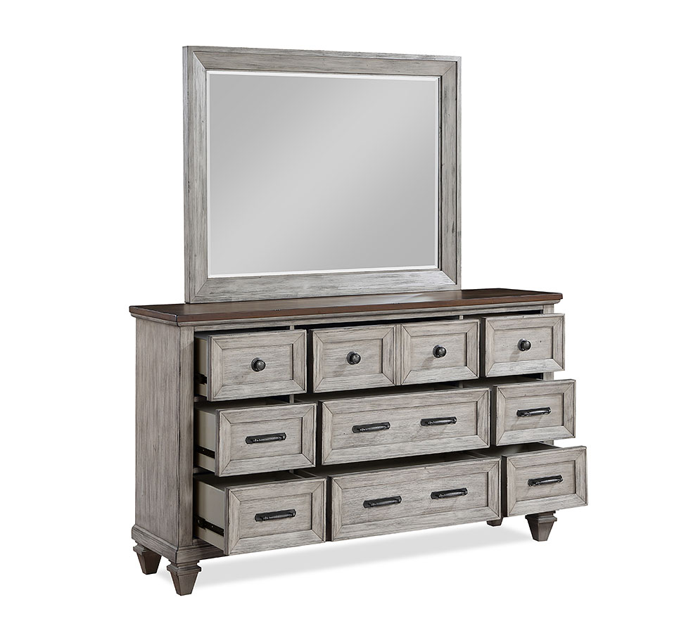 SM Mariana Wood Dresser w/9 Drawers