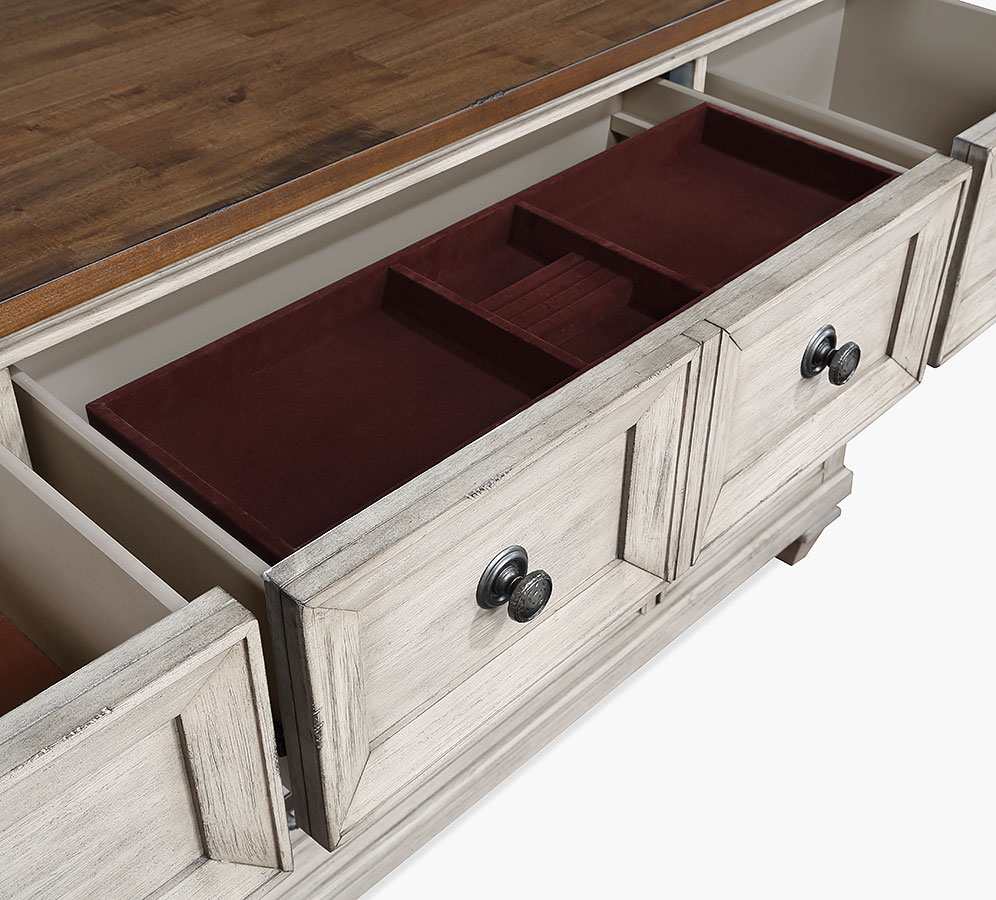 SM Mariana Wood Dresser w/9 Drawers