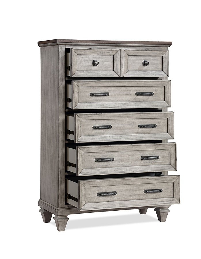 SM Mariana Wood Chest w/5 Drawers