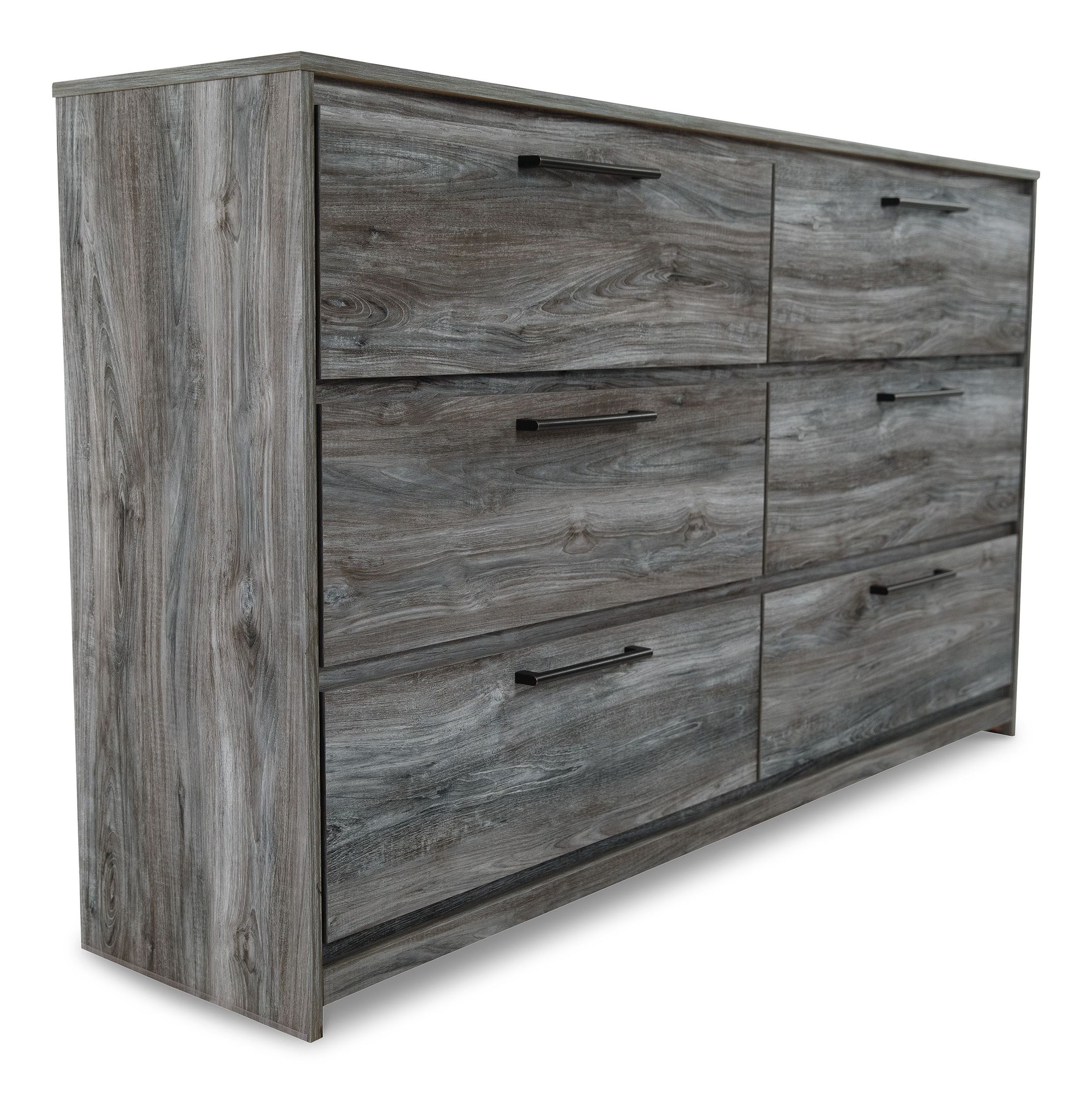 Baystorm MDF/Wood Veneer Dresser w/6 Drawers