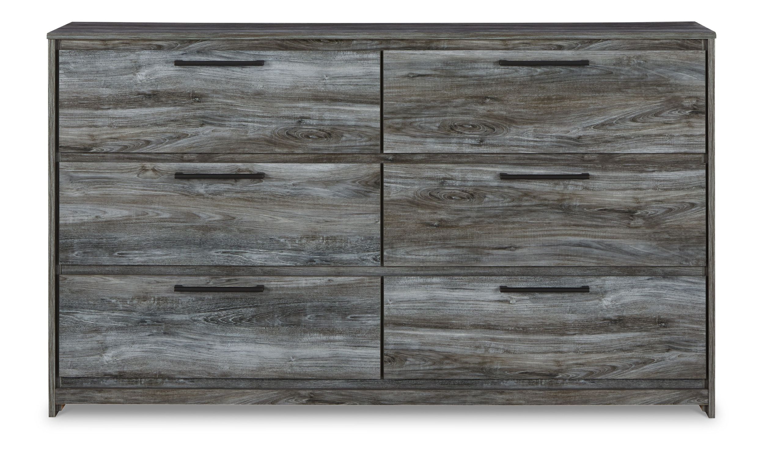 Baystorm MDF/Wood Veneer Dresser w/6 Drawers