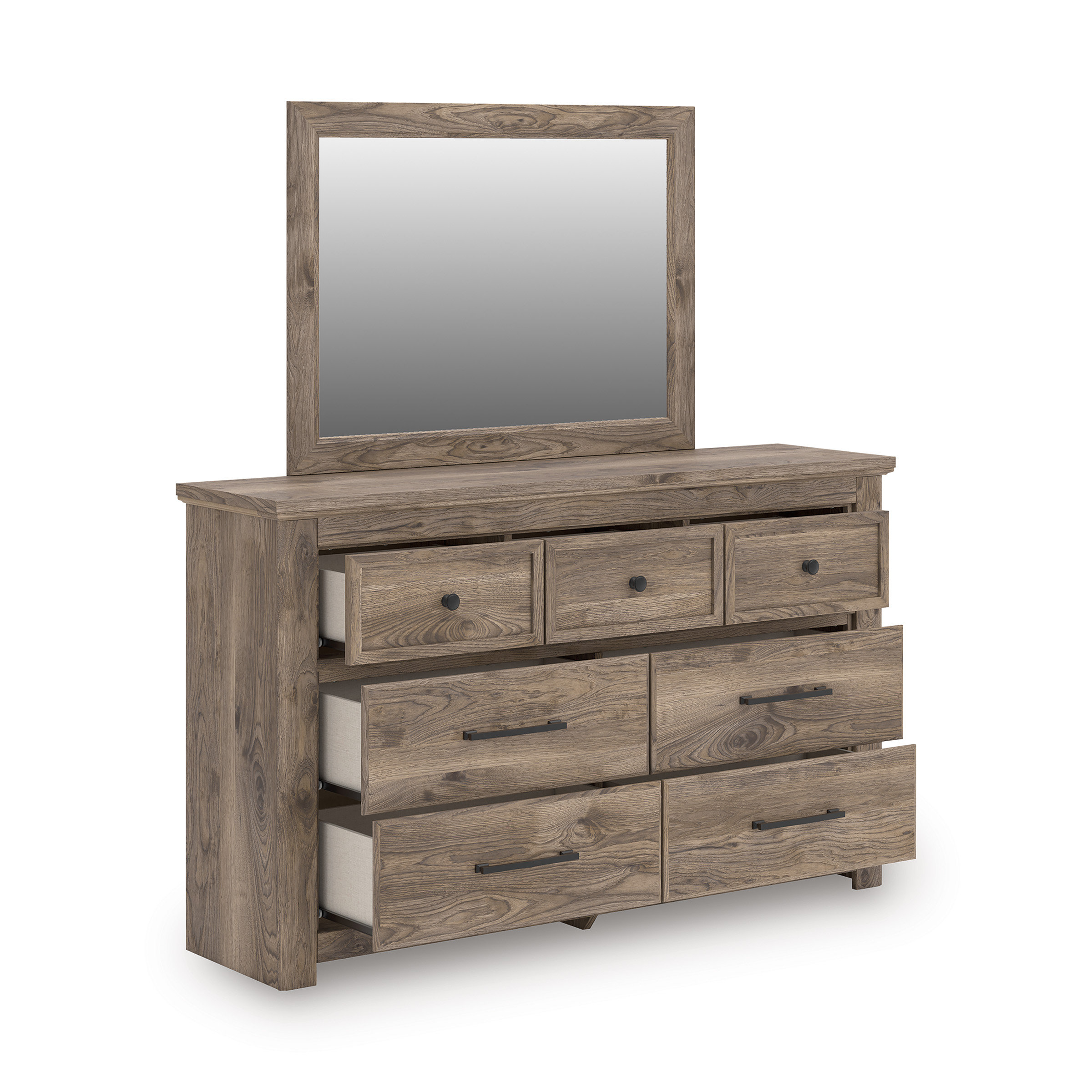 Rusticott MDF Poster Bedroom Set