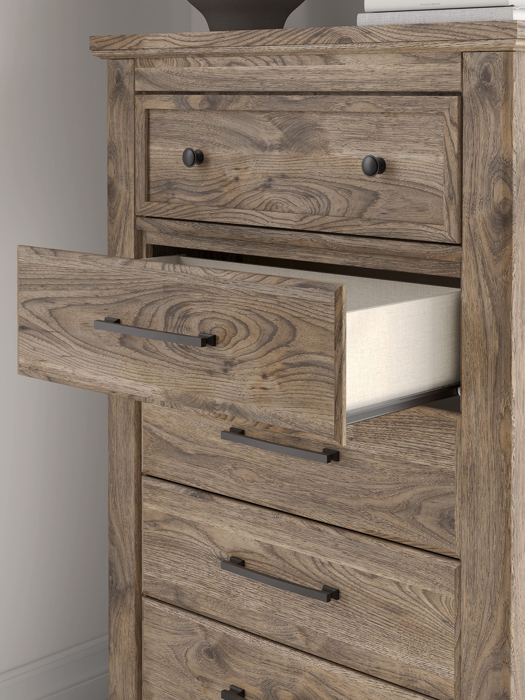 Rusticott MDF Chest w/5 Drawers