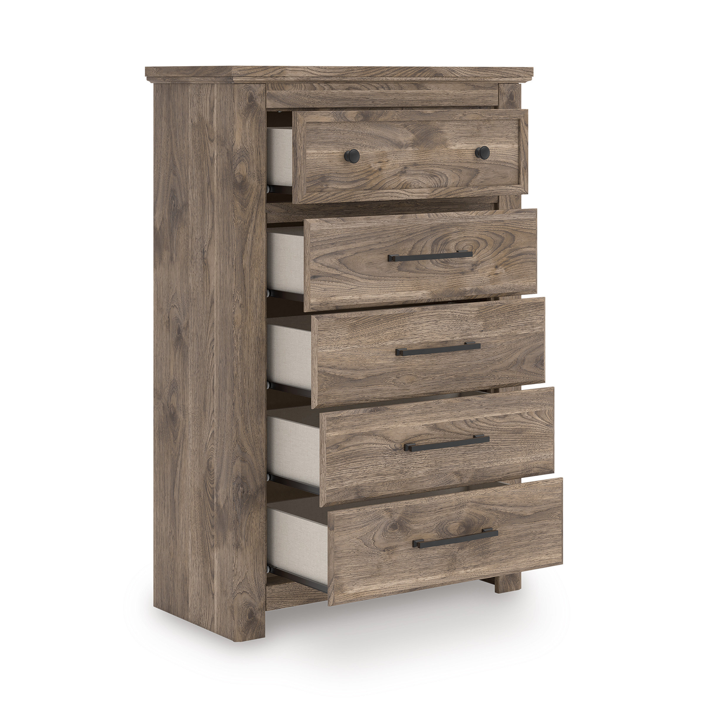 Rusticott MDF Chest w/5 Drawers
