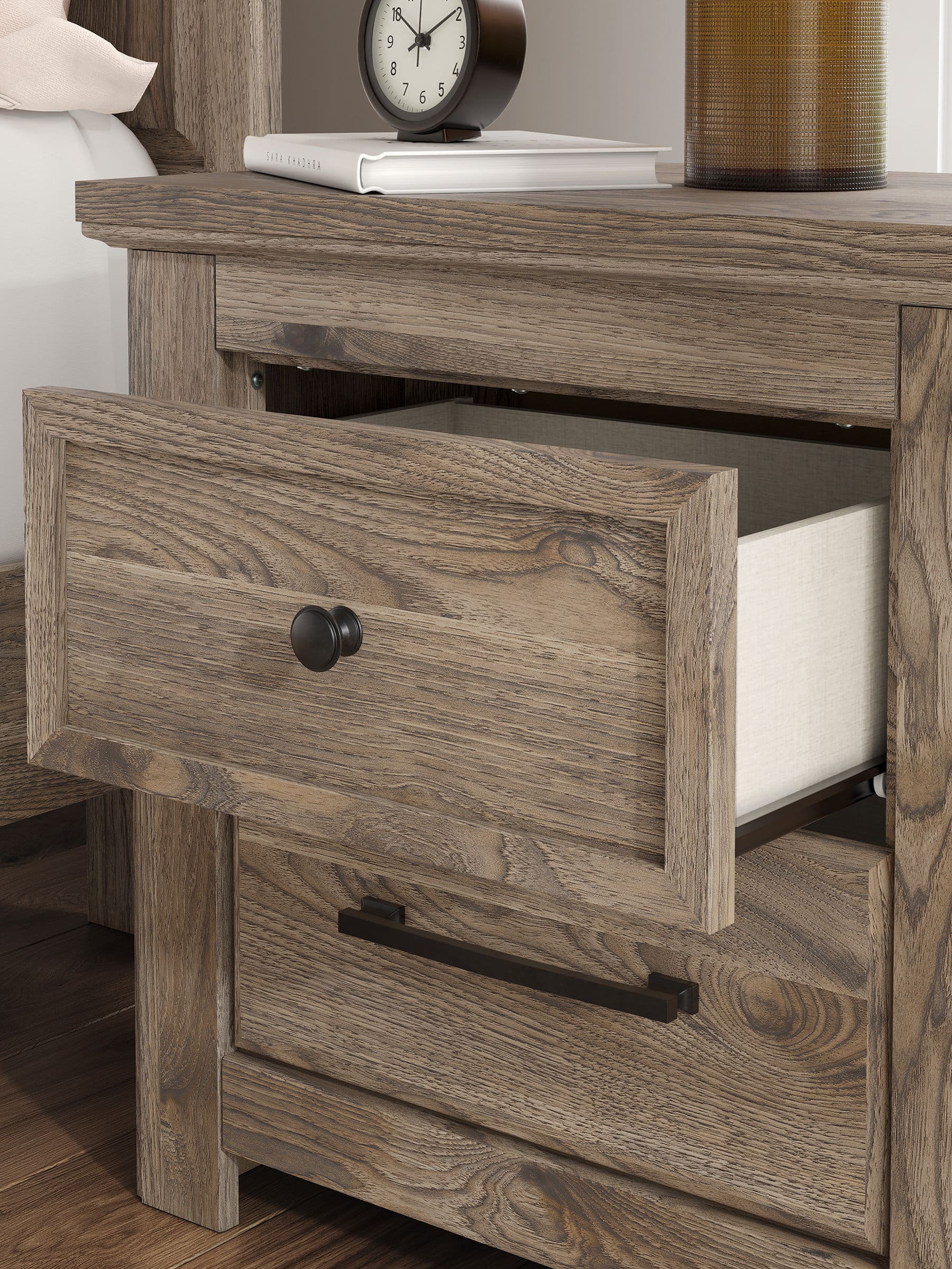 Rusticott MDF Poster Bedroom Set