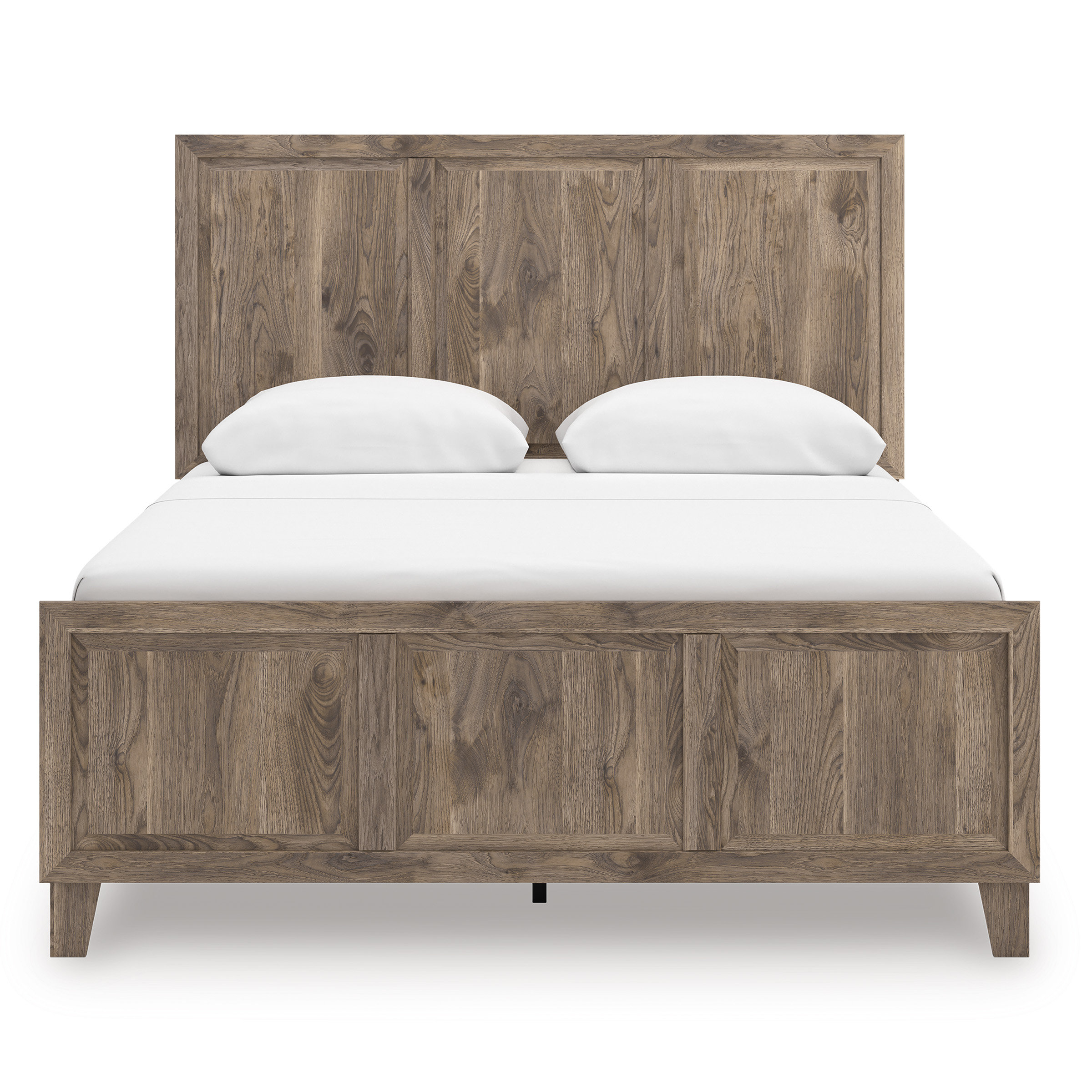 Rusticott MDF Panel Bed, Queeen Size