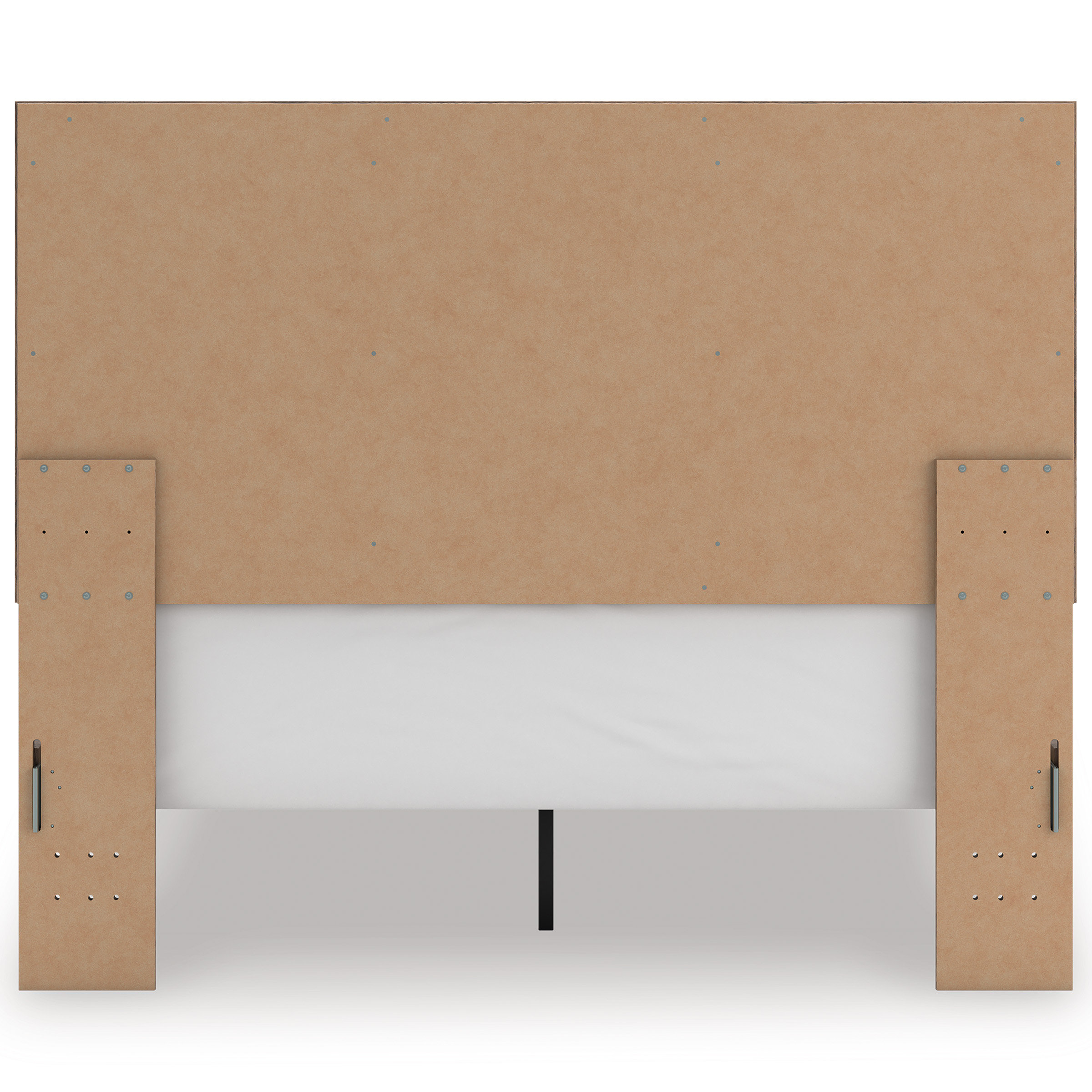 Rusticott MDF Panel Bed, Queeen Size