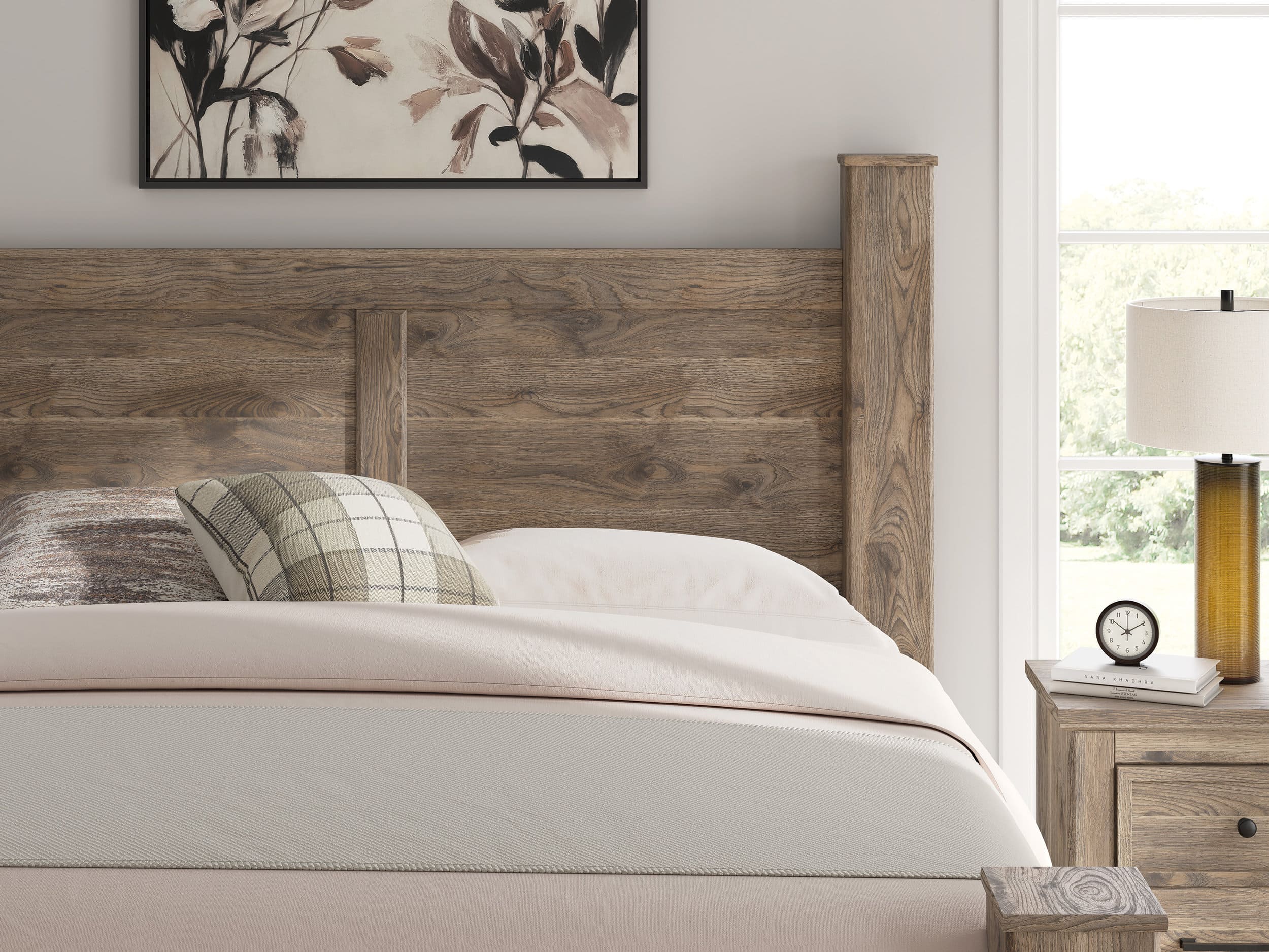 Rusticott MDF Poster Bedroom Set