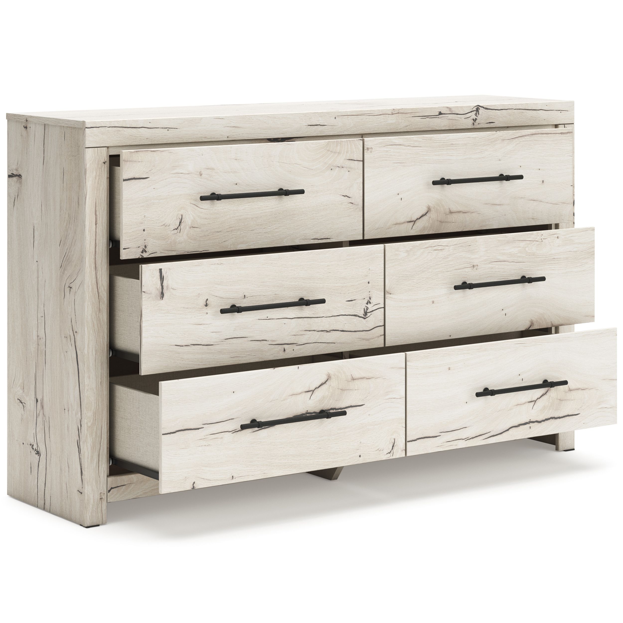 Lawroy MDF Panel Storage Bedroom Set w/2 Drawers