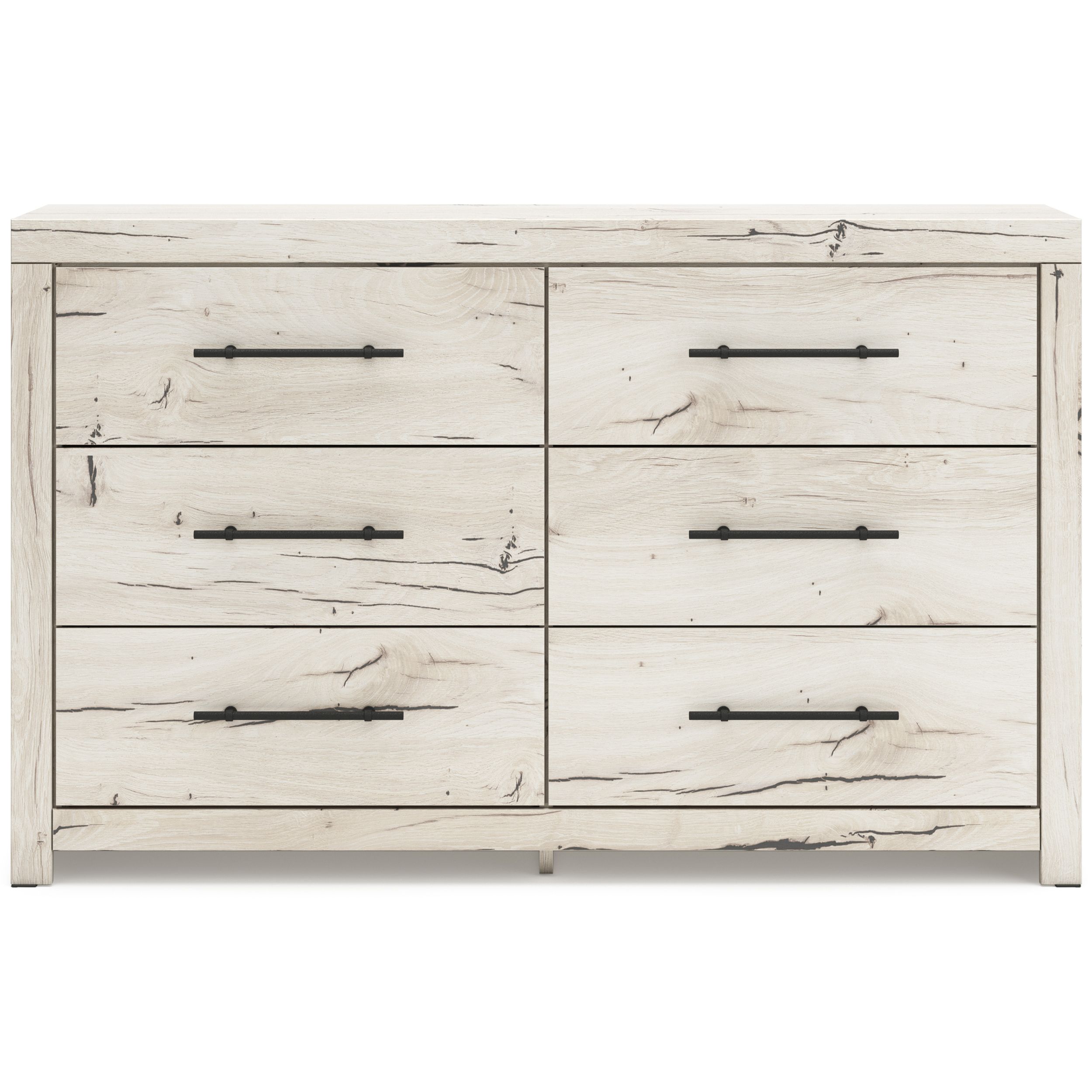 Lawroy MDF Panel Storage Bedroom Set w/6 Drawers