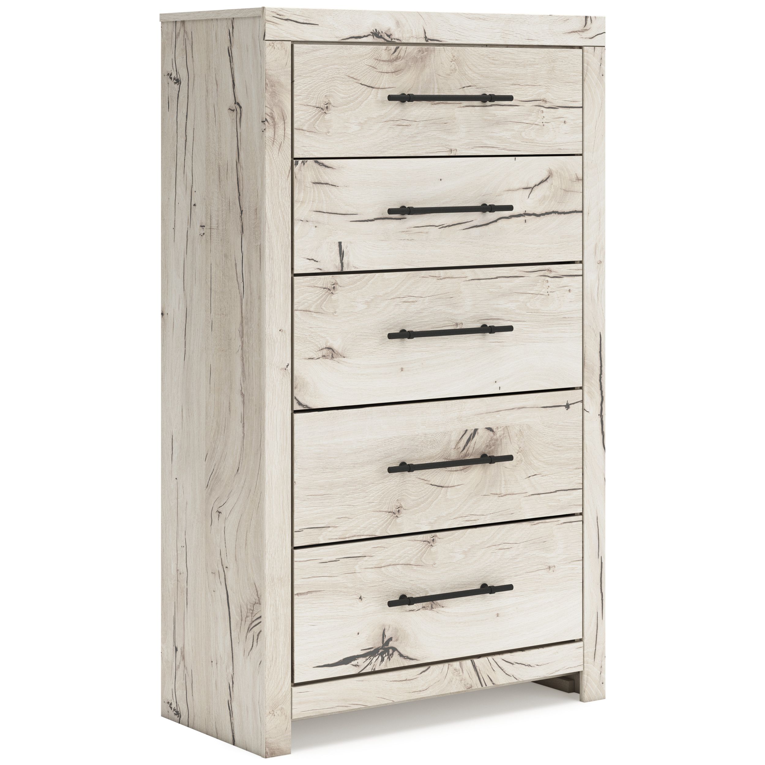 Lawroy MDF Panel Storage Bedroom Set w/4 Drawers