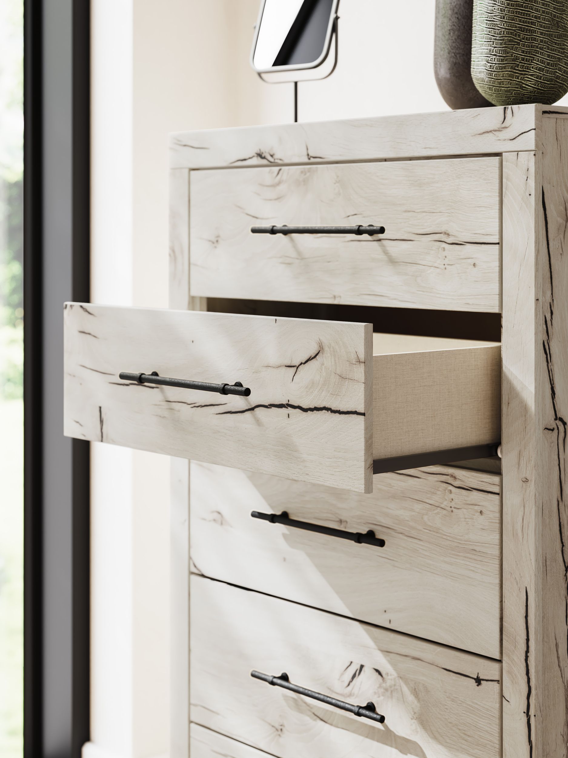 Lawroy MDF Panel Bedroom Set