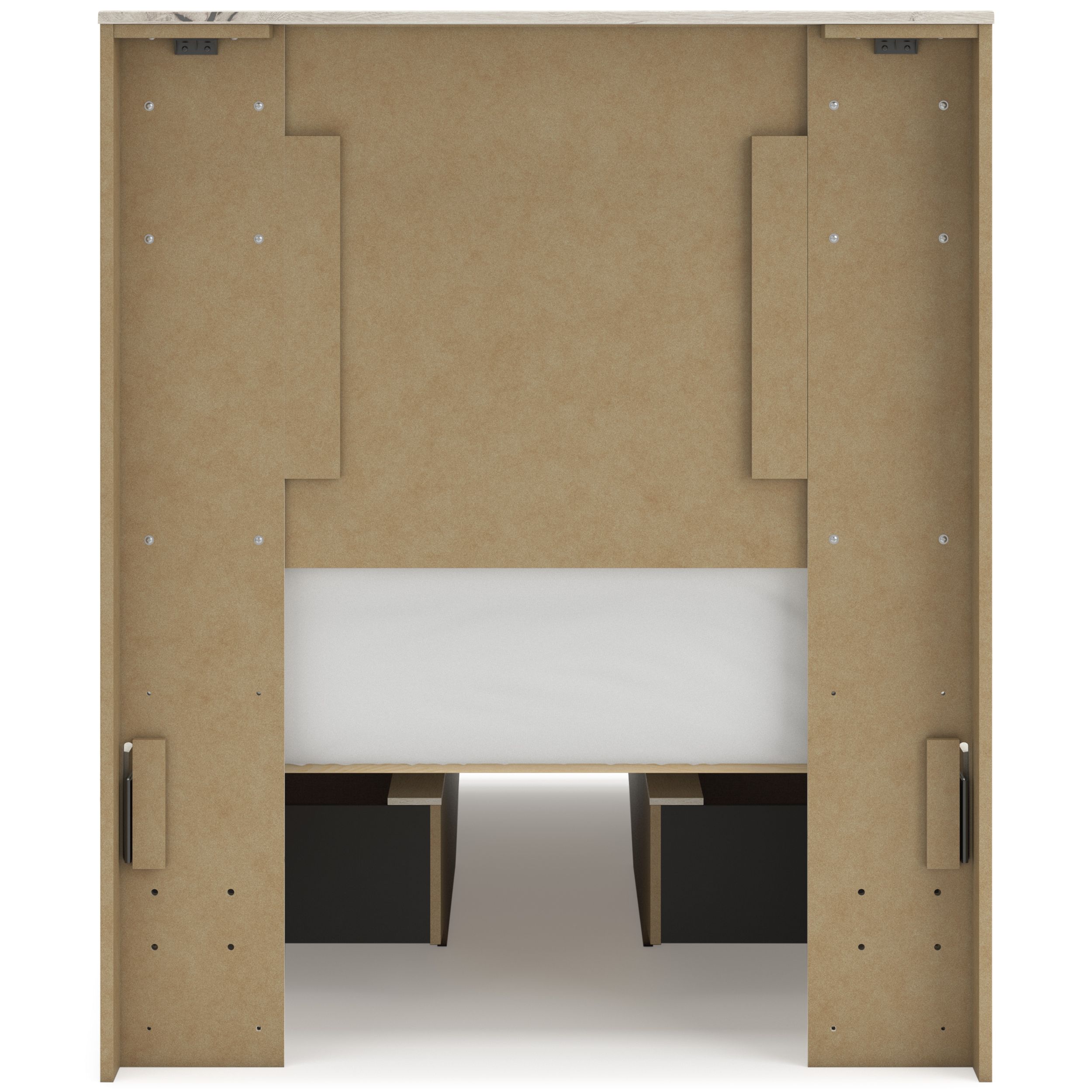 Lawroy MDF Panel Storage Bed w/4 Drawers