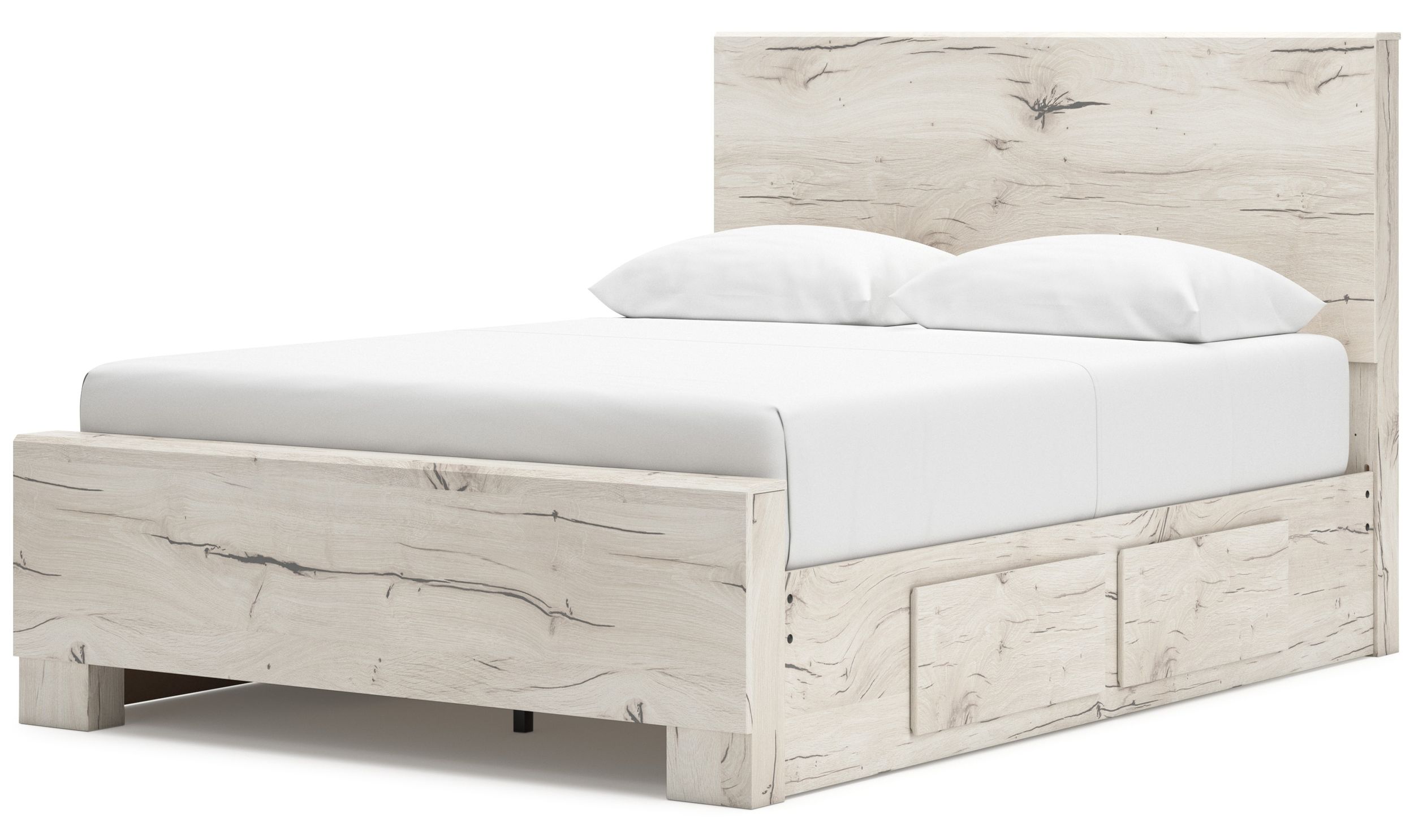 Lawroy MDF Panel Storage Bedroom Set w/4 Drawers