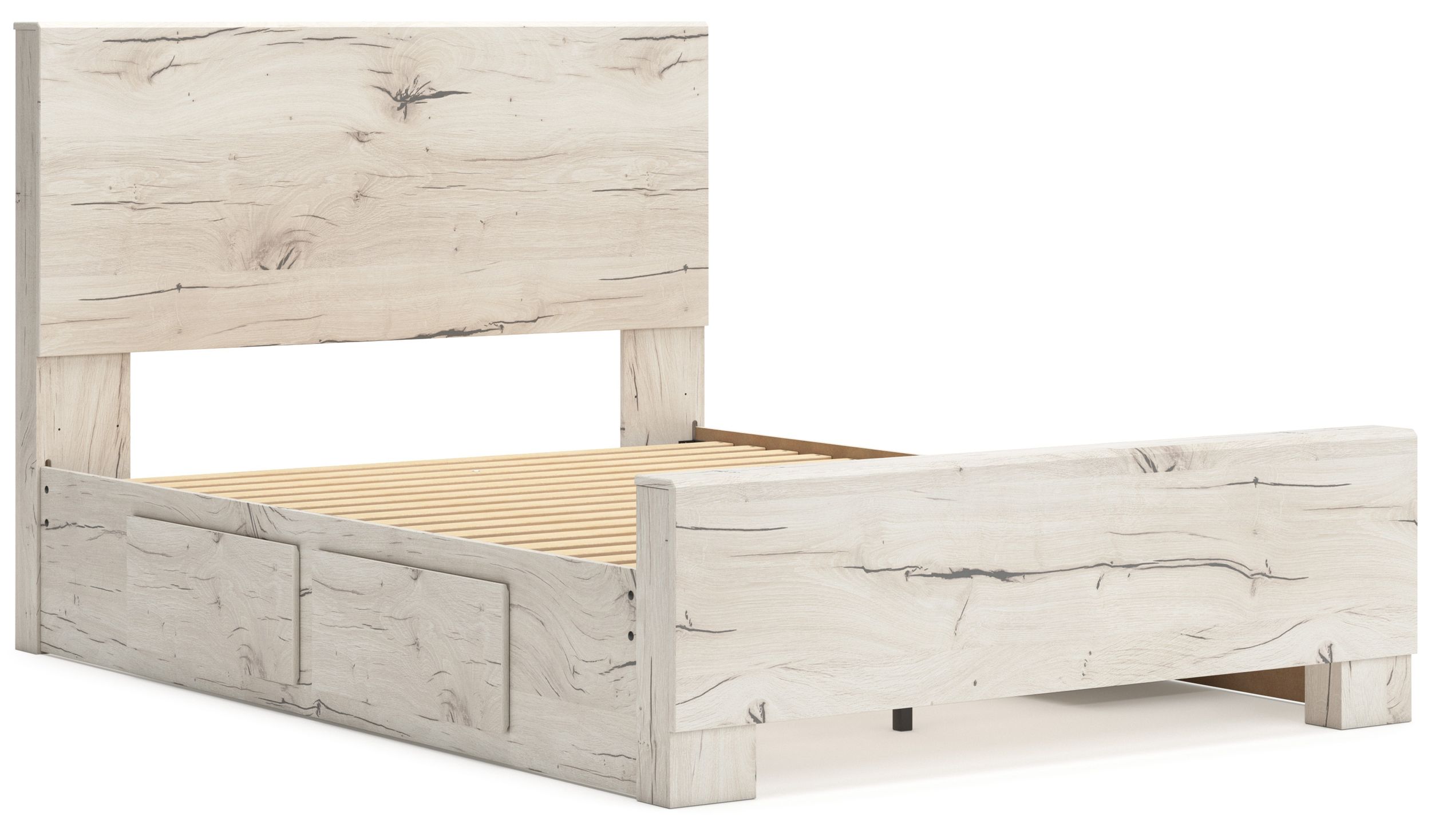 Lawroy MDF Panel Storage Bedroom Set w/4 Drawers
