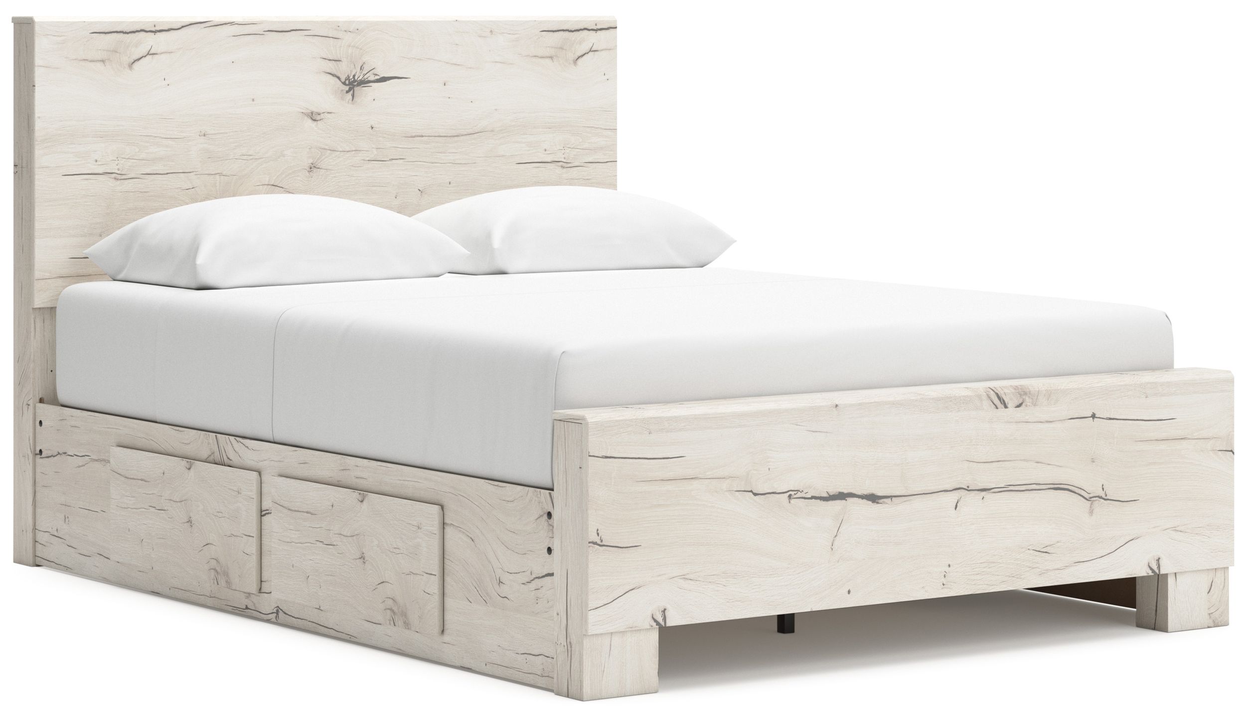 Lawroy MDF Panel Storage Bed w/4 Drawers, Full Size