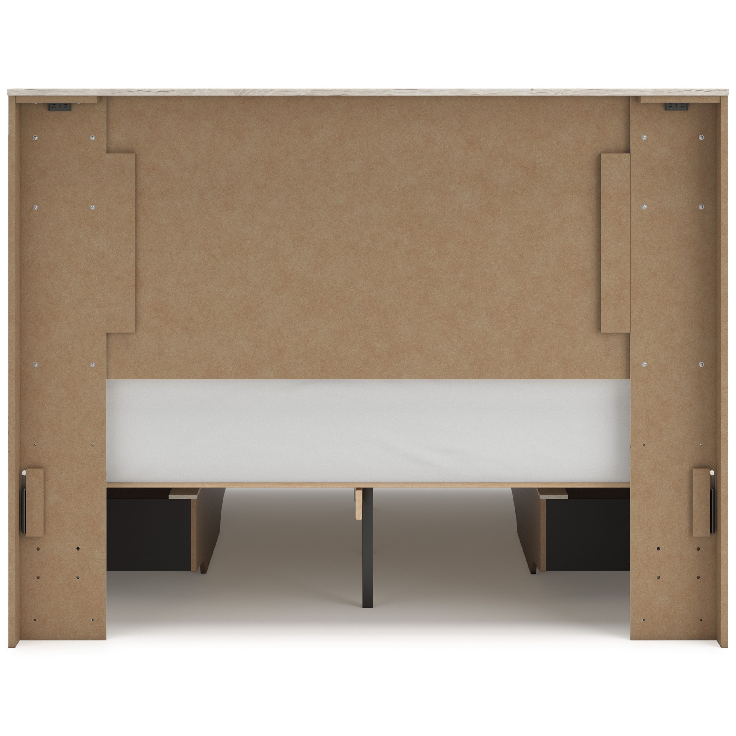 Lawroy MDF Panel Storage Bedroom Set w/4 Drawers