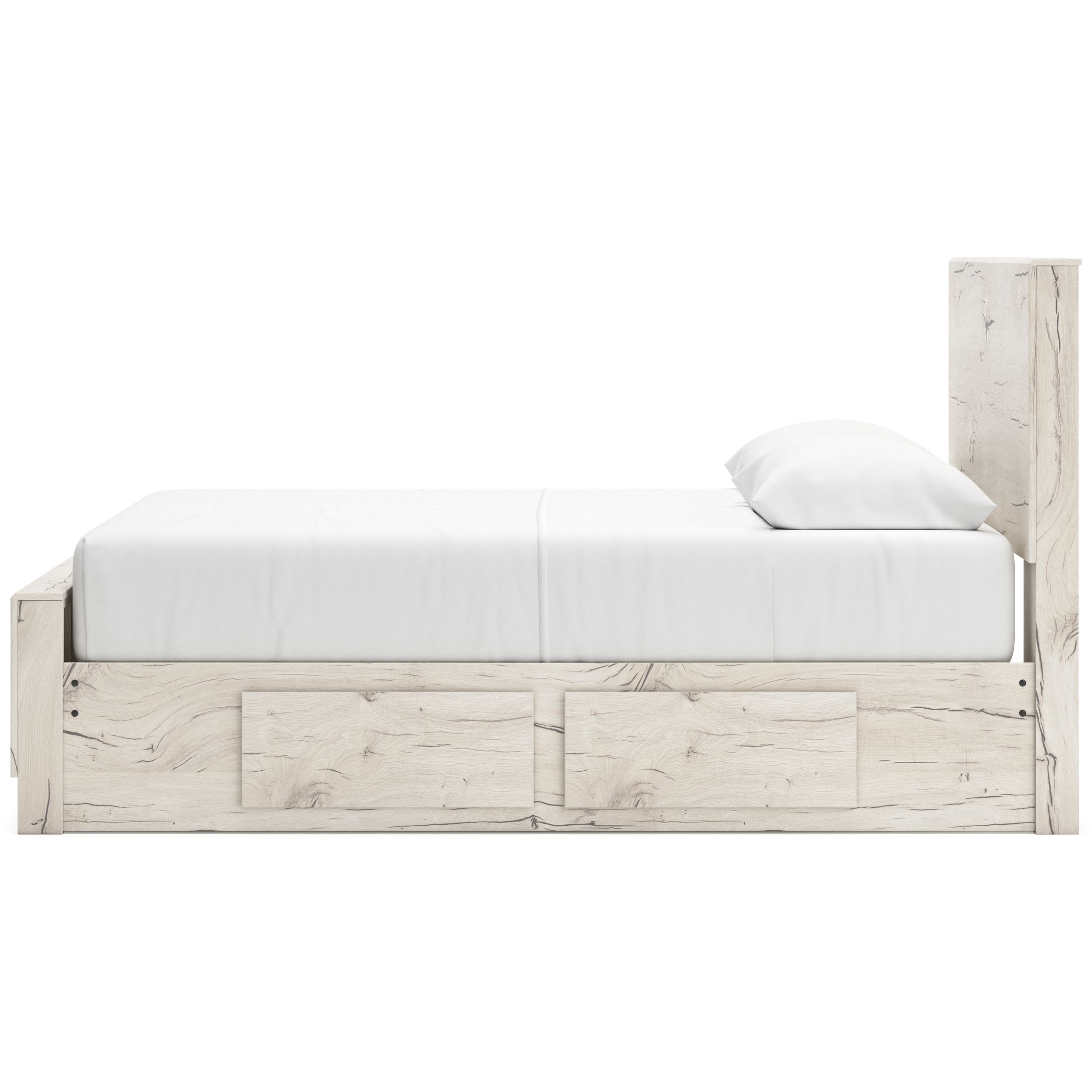Lawroy MDF Panel Storage Bed w/4 Drawers, Full Size