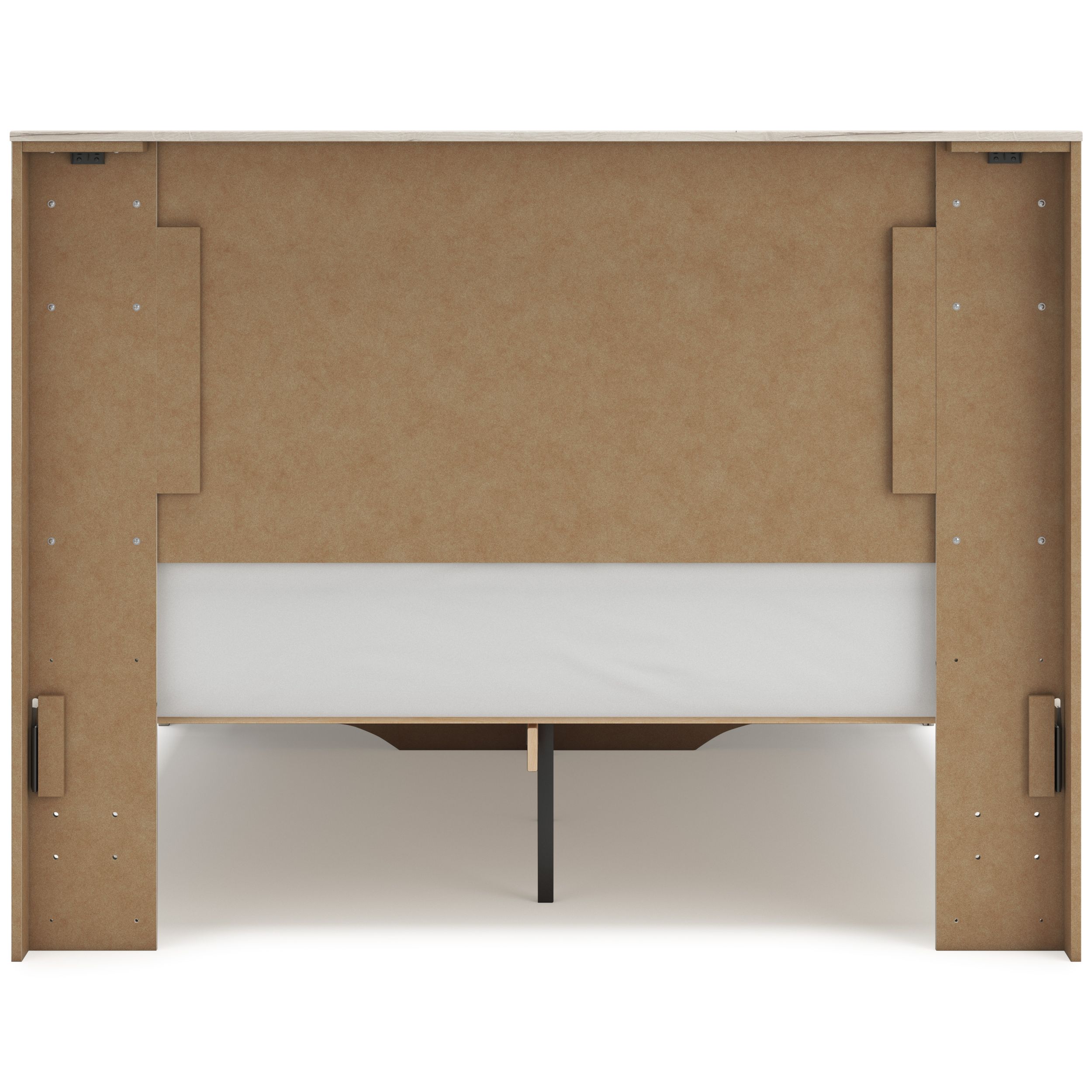 Lawroy MDF Panel Storage Bed w/2 Drawers, Queen Size